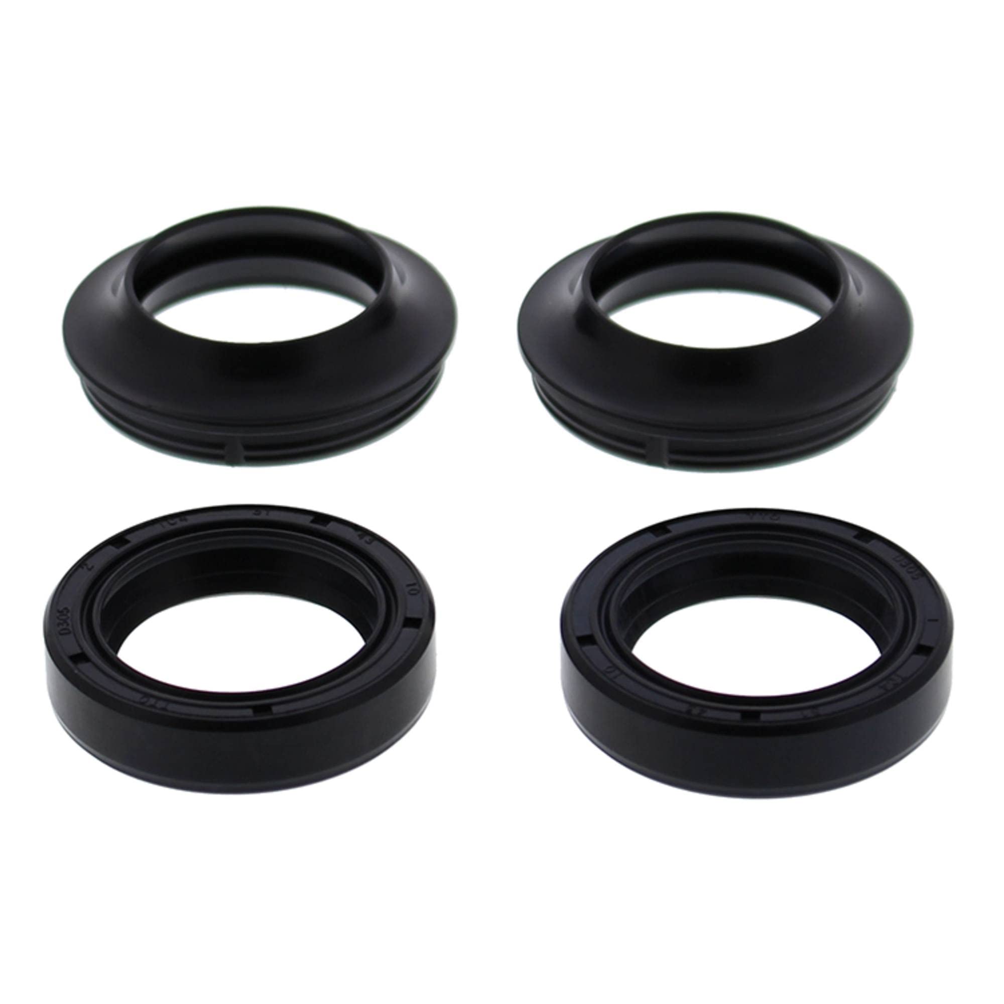 All Balls Racing Fork And Dust Seal Kit 56-170 Compatible With/Replacement For Honda Cb/Cl175 1973, Cb250 Nighthawk 1991-2008, Crf110F 2013-2016, Crf125F 2014-2018, Crf125Fb 2014-2018