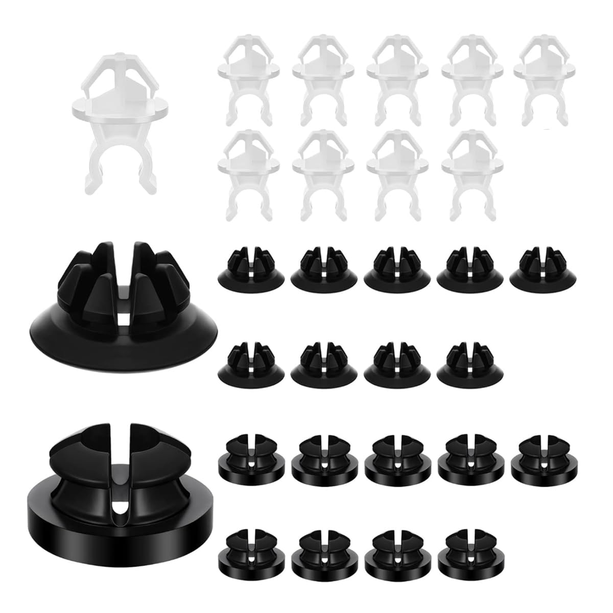 30Pcs Hood Prop Rod Holder Clips, Car Hood Rod Clip Car Engine Hood Stay Clips, Car Hood Support Rod Compatible With 91503-Ss0-003 Fit For Most Cars