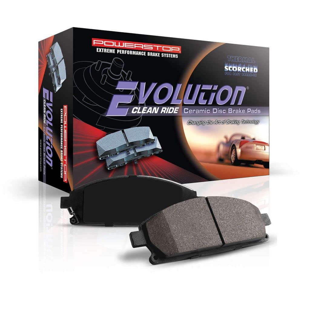 Power Stop 16-1594N Rear Z16 Evolution Ceramic Brake Pads For Hyundai Kona Electric 2021-2023, Hyundai Veloster 2021, Kia Forte 2021-2023 [Model Specific]