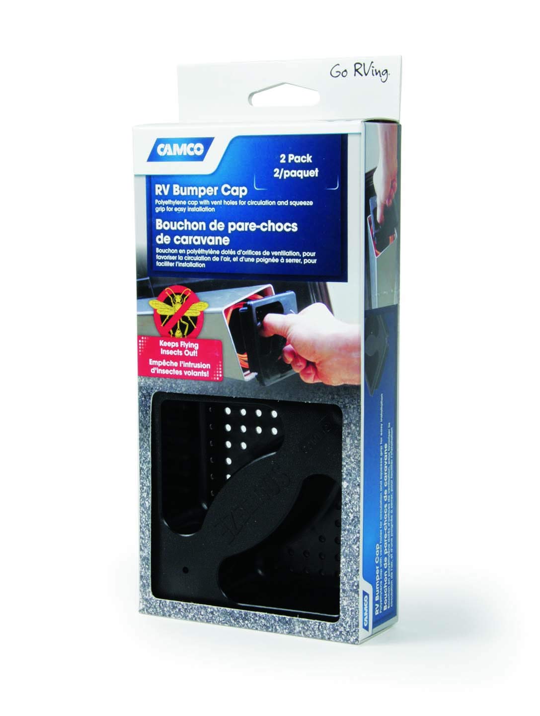 Rv Bumper Cap With Insect Screen