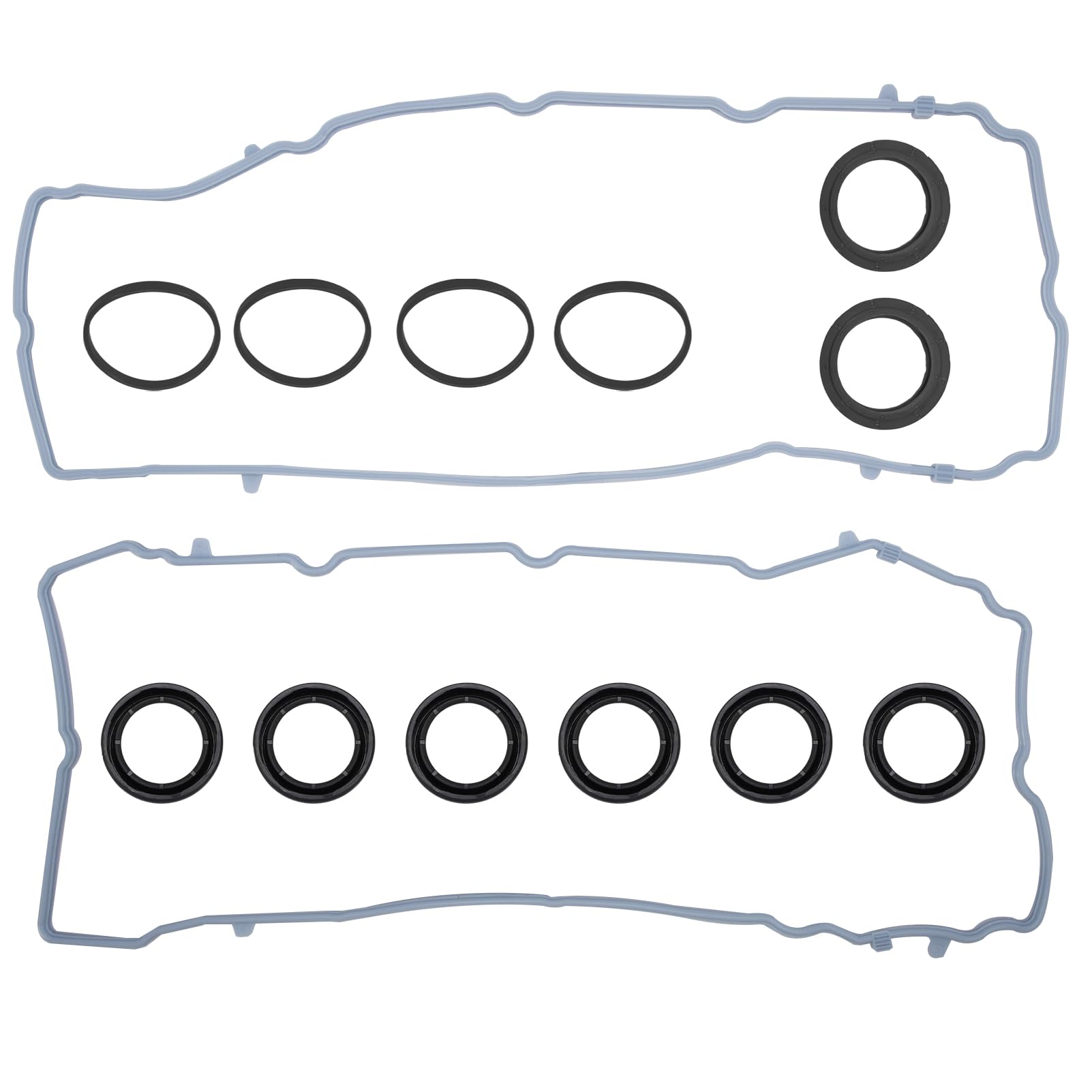 Vs50805R Upgraded Valve Cover Gasket Set Fits 2011-2020 Durango Charger Challenger Journey Avenger Cherokee Wrangler Ram 1500 Promaster 200 300, Intake Manifold Lower Upper Gasket Sets 5184596Ae