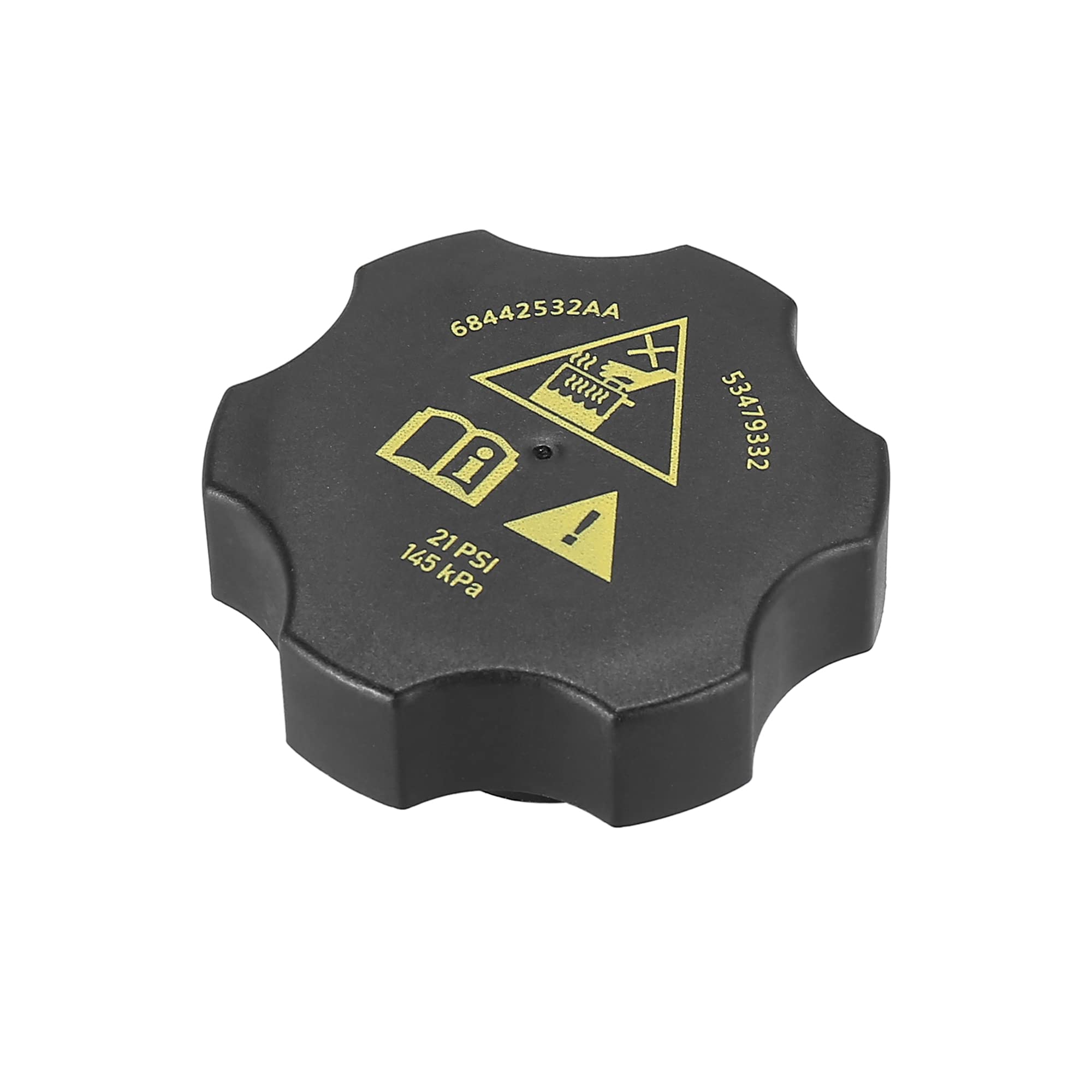 X Autohaux Radiator Coolant Reservoir Recovery Cap For Chrysler For Jeep For Dodge For Ram 2013-2021 Replaces 68442532Aa