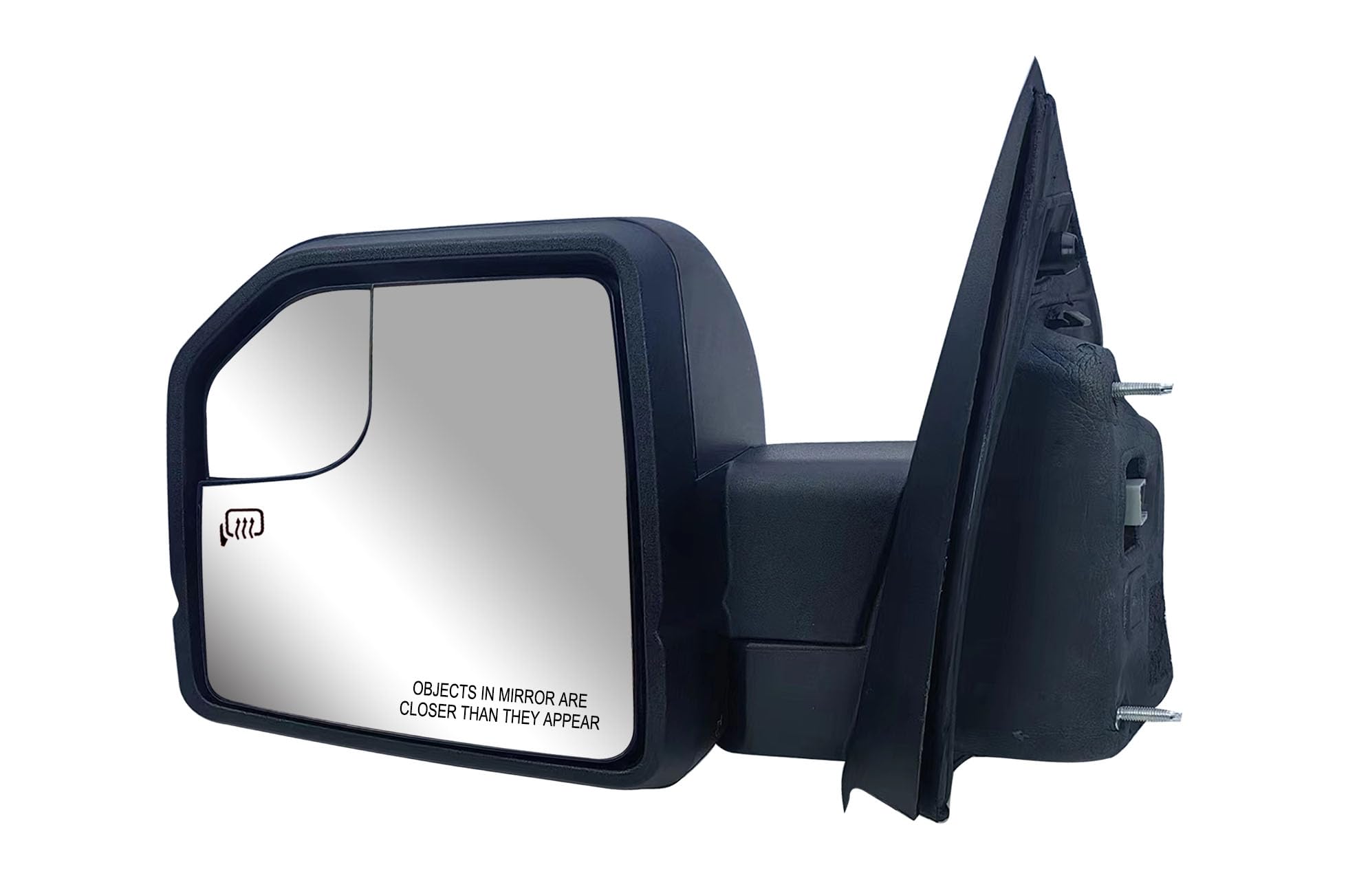 Replacement Driver Left Side Door Mirror Textured Back Cover Power And Heated With Siginal Light For Ford F-150 Fit Year 2015 2016 2017 2018 2019 2020