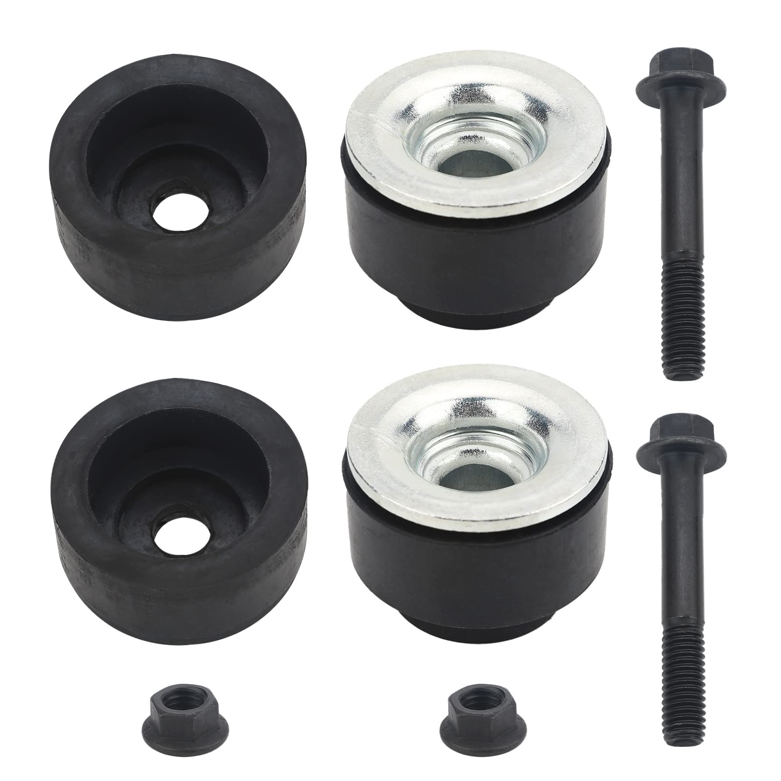 Radiator Rubber Mount Radiator Rubber Core Support Body Mount Bushings & Bolts Fit For Gm 1967-1989