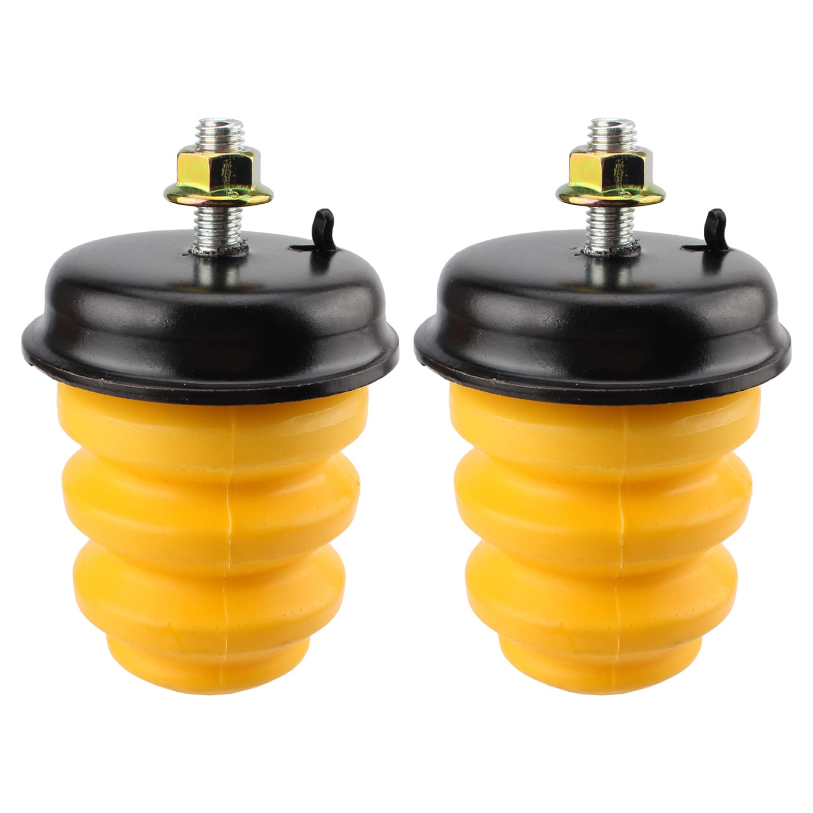 Autokay 523-049/15712438 Rear Frame Leaf Spring Bumper Bump Stop Fits For Chevrolet Silverado 1500 Hd Pickup Truck For Gmc Sierra 1500-2 Pcs Rear Axle Bumper