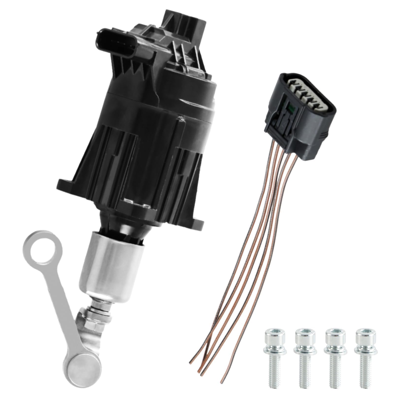 Fusch Electronic Turbo Wastegate Actuator Turbocharger Solenoid Valve Compatible With Honda Civic 2016 2017 2018 2019 1.5L Turbo Replace#: K6T52372 189005Aaa01