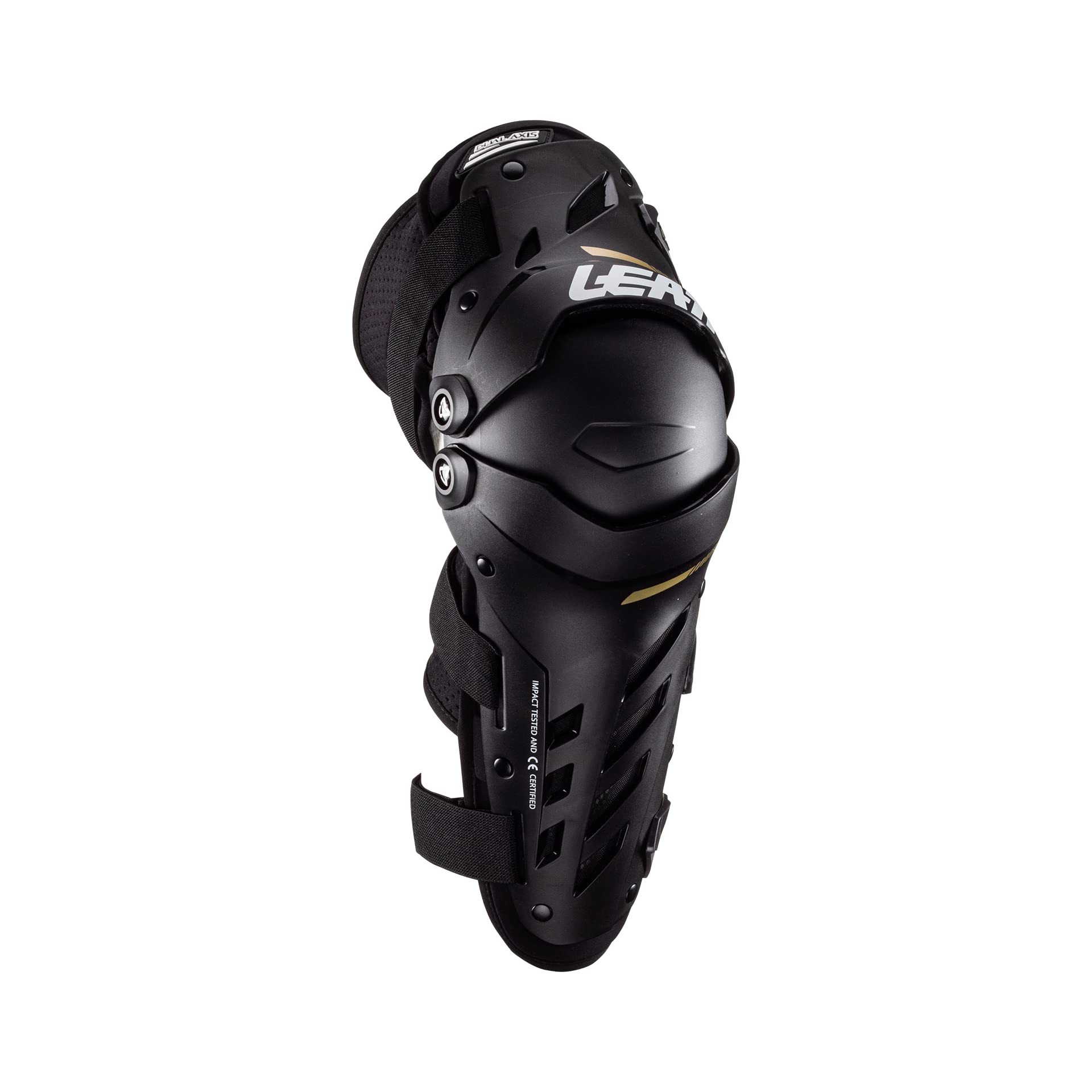 Leatt Brace Knee & Shin Guard Dual Axis Adult (Black - Small/Medium)
