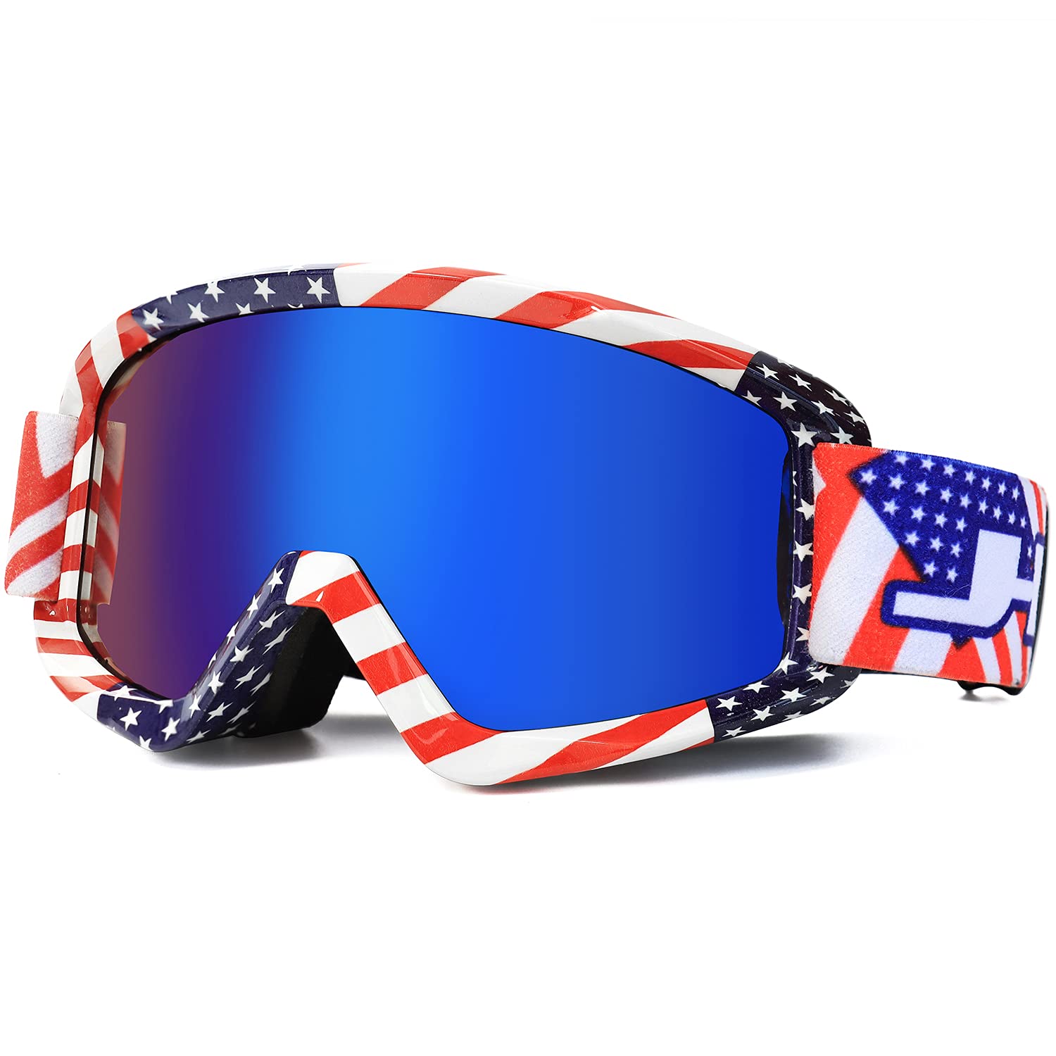 Avv Motorcycle Goggles For Men Women - Windproof Atv Dirt Bike Goggle, Anti Uv Off-Road Glasses For Riding Mtb Motocross