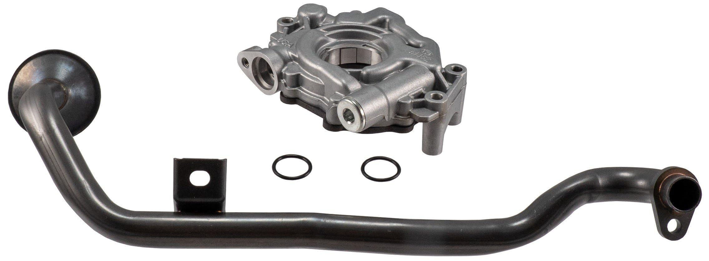 Melling Oil Pump, Wet Sump, External, Pickup Included, Standard Volume, Aluminum, Natural