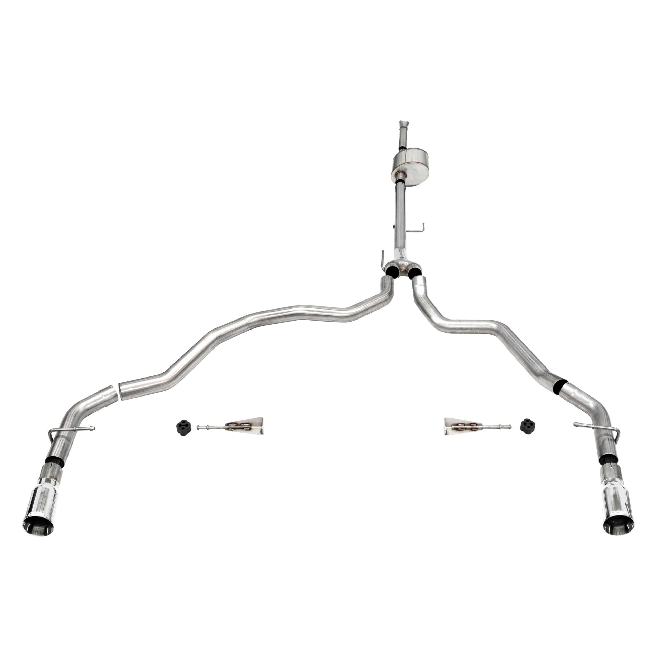 3.0 In Cat-Back (Multiple Options) 2021-22 Ford F-150 5.0L V8 (145.4' Wb) Xtreme / Dual Rear / Polished