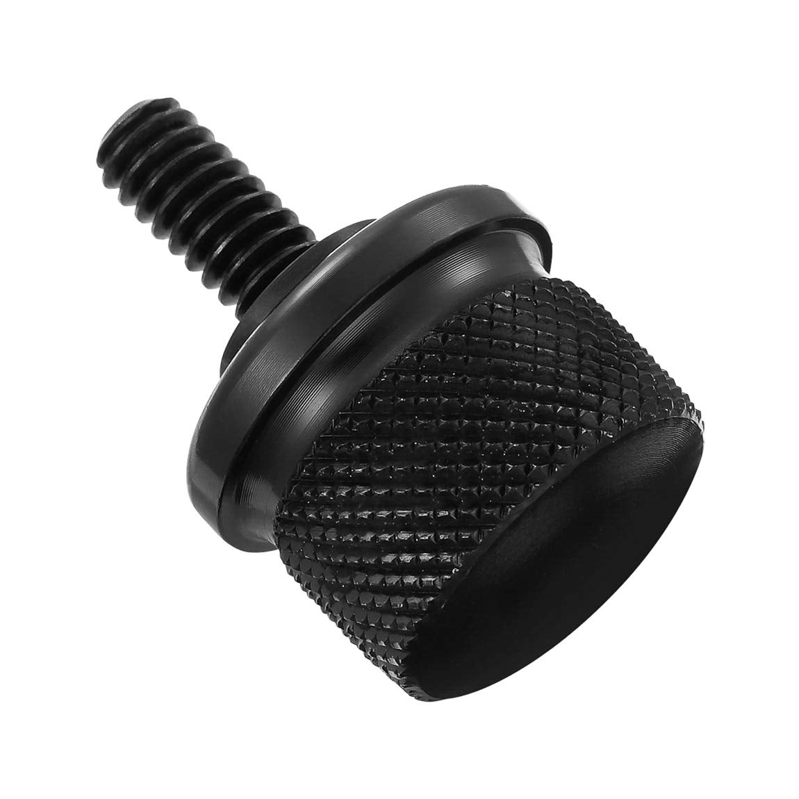 PBYMT Black Rear Fender Seat Bolt Tab Screw for Harley Davidson Softail Dyna Sportster Touring 1997-2024 - One Size