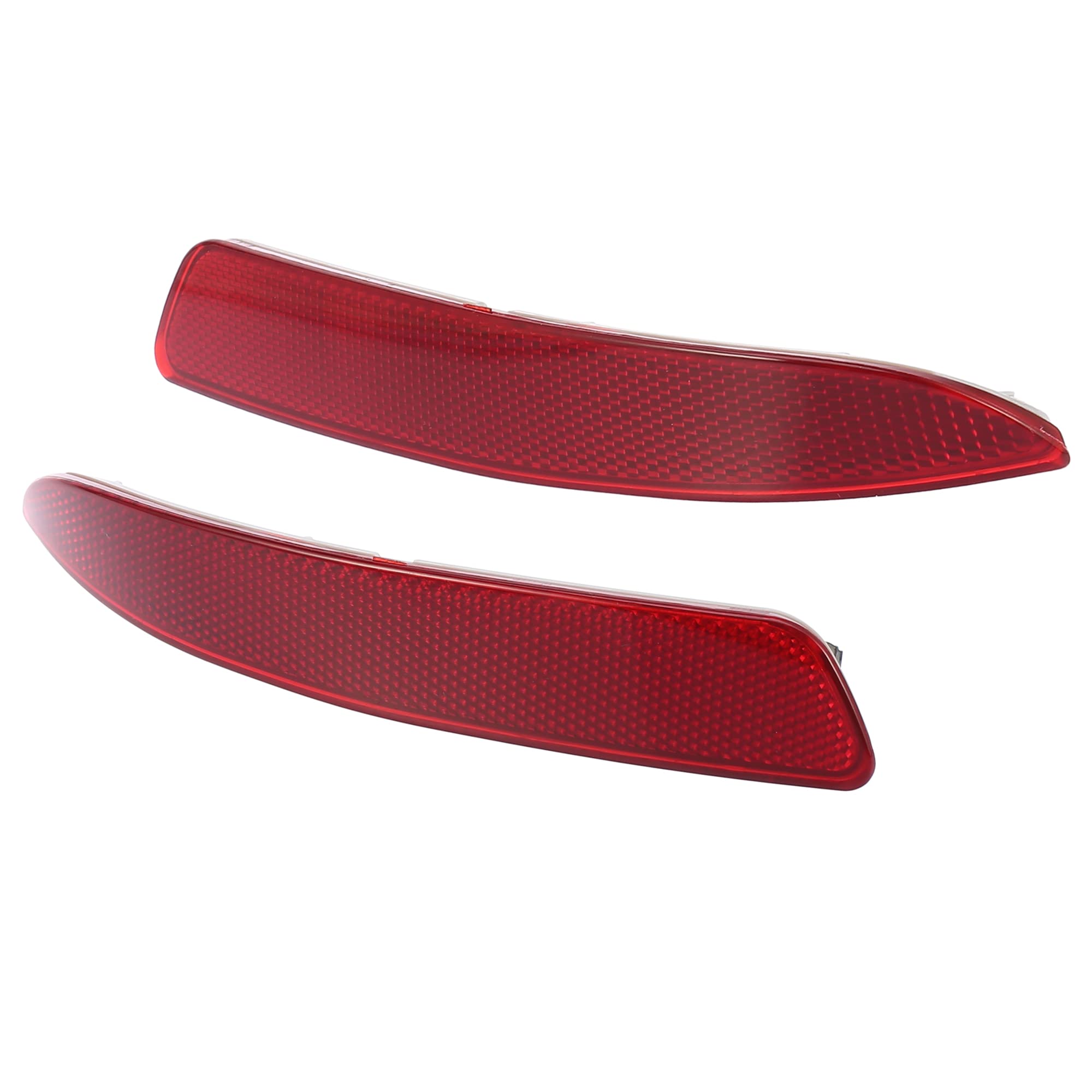 X Autohaux 1 Pair Car Rear Bumper Reflector Strip Cover Left Right Side 63217158949 63217158950 For Bmw X5 2007-2013