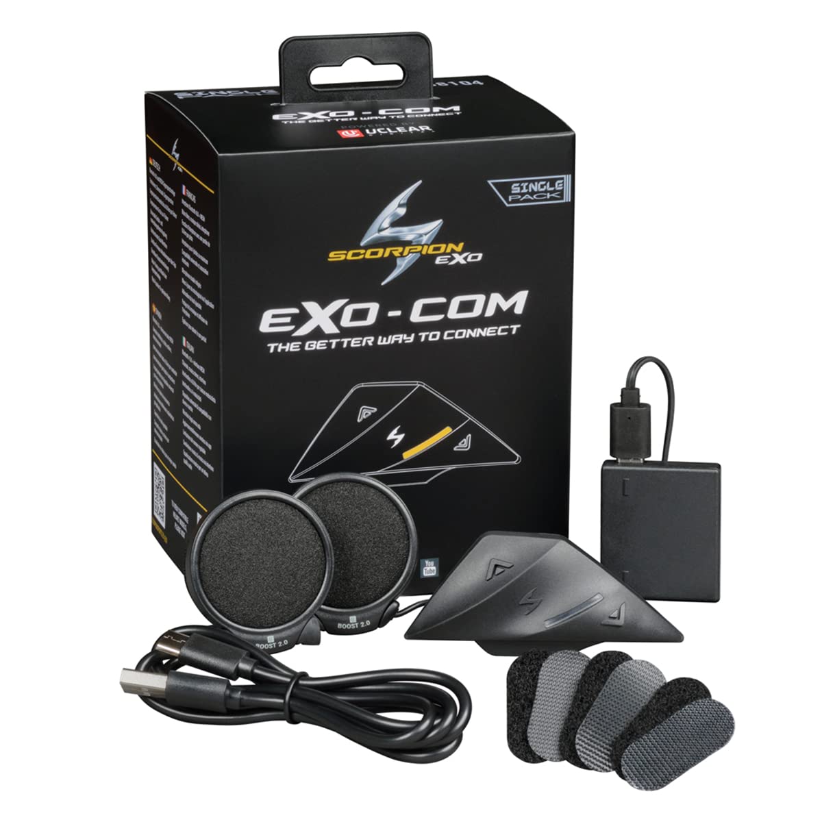 Scorpionexo Exo-Com Bluetooth Communicator Kit (Fits At960, T520 & Gt930 Models)