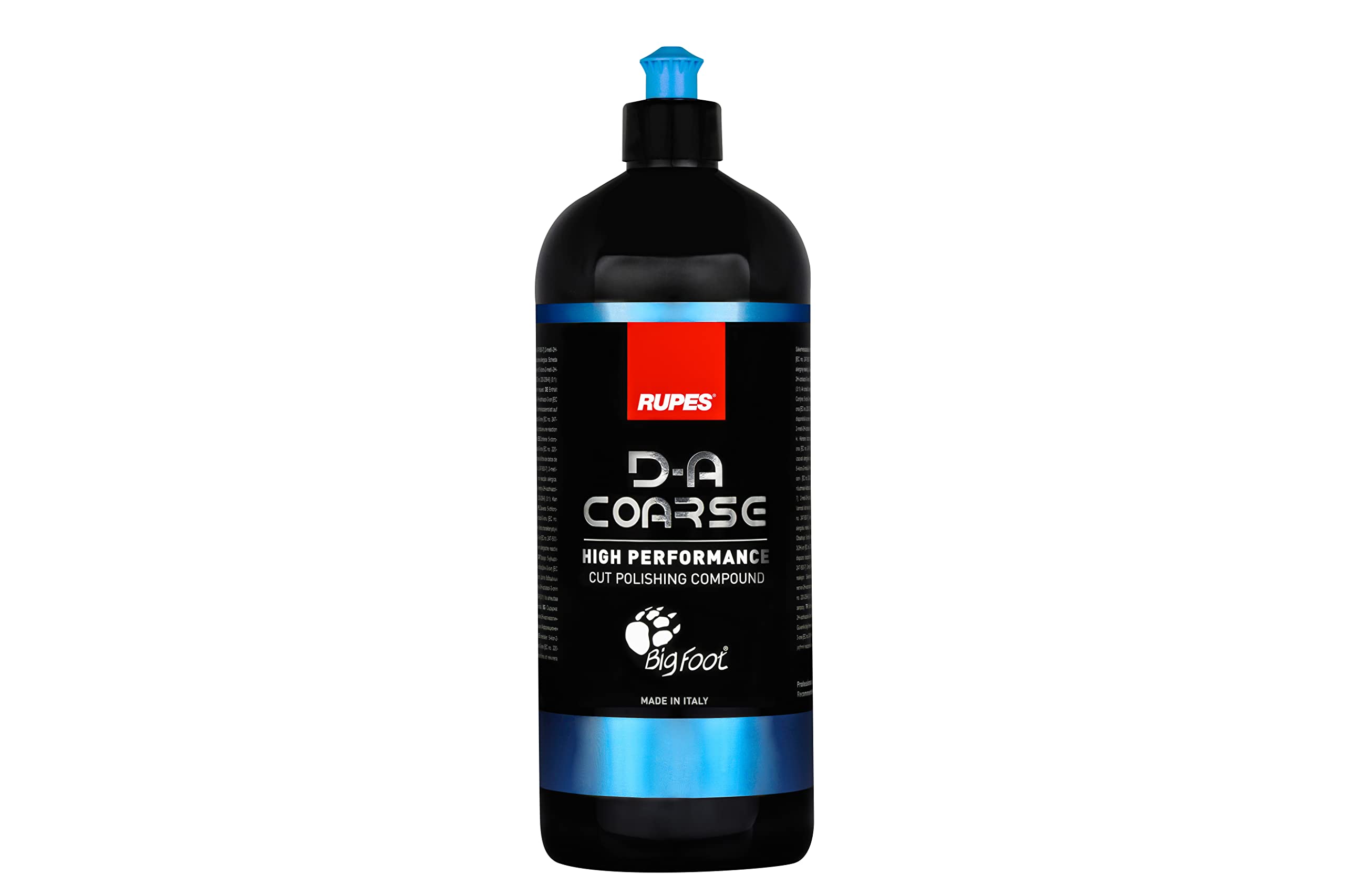 Rupes Coarse Compound For Polish & Swirl Remover, Dual Action Buffing Compound Liquid, For Car Detailing & Removing Scratches, High Performance Cleaning Supplies (1000Ml/33.8Oz, Single Bottle)