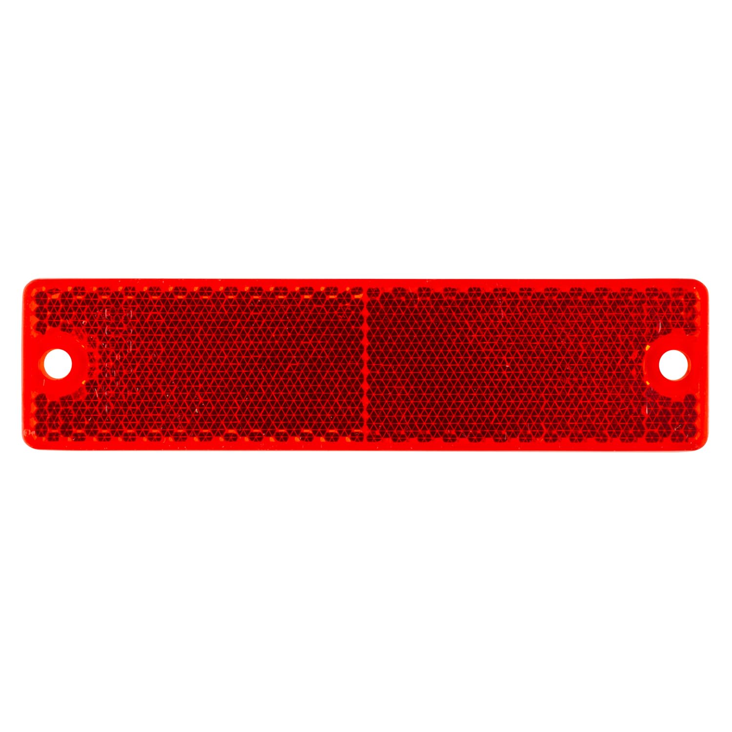 Grote 40132-5 Red Mini Stick-On / Screw-Mount Rectangular Reflectors (Pair Pack)