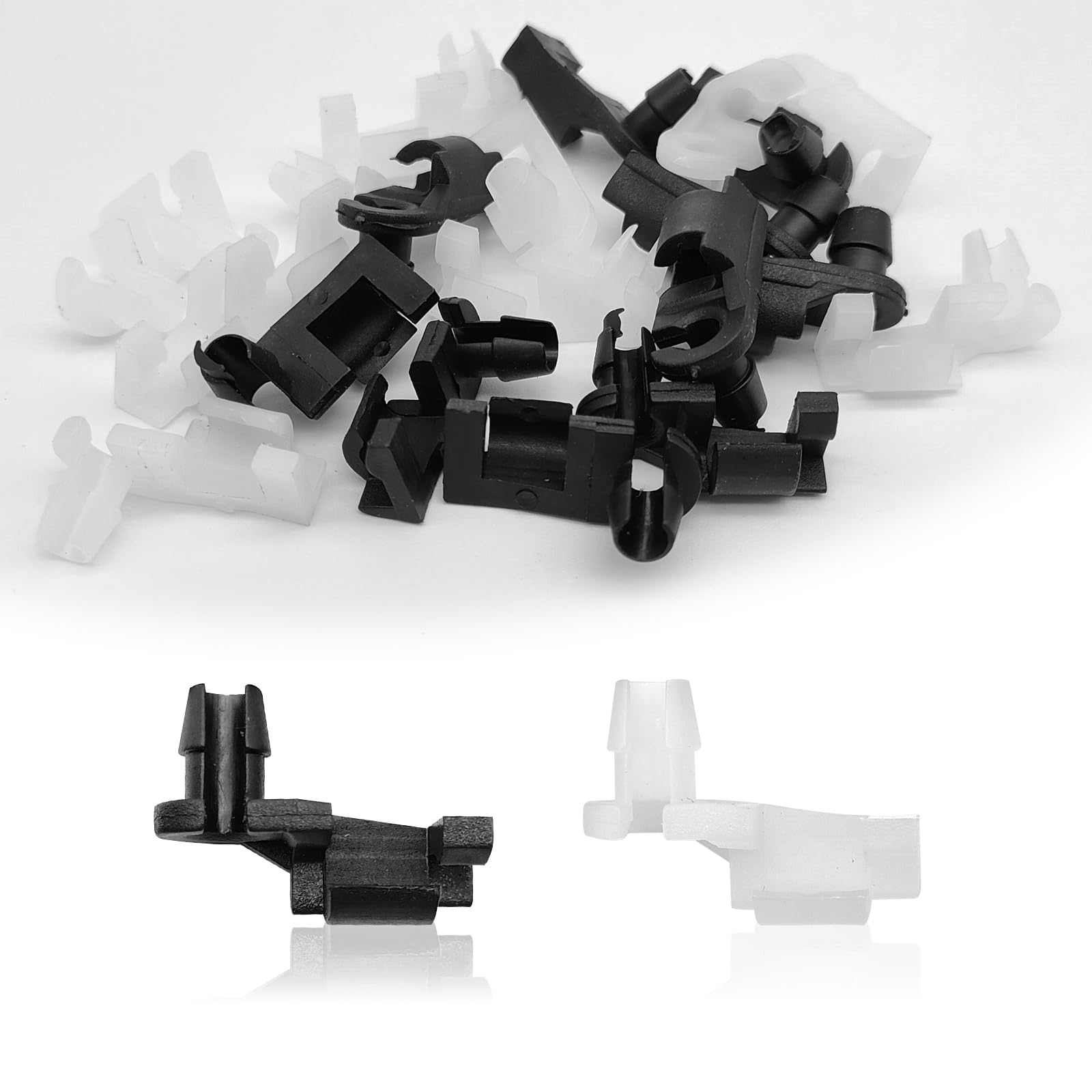 10 Sets Door Lock Rod Car Clips Hood Latch Locking Push Clip Kit, 5/32 Rod Size For Gm Ford Chevrolet Chrysler Pontiac Buick Cadillac Dodge Oldsmobile Pickups Suvs