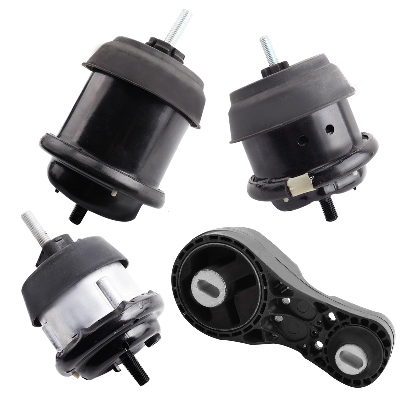 Set Of 4 Engine Motor And Transmission Mount Kit Compatible With 2009-2017 Chevrolet Traverse And 2009-2016 Acadia And Buick Enclave & Saturn Outlook 3.6L, Replaces# A5458/ A5549/ A5548/ A5444