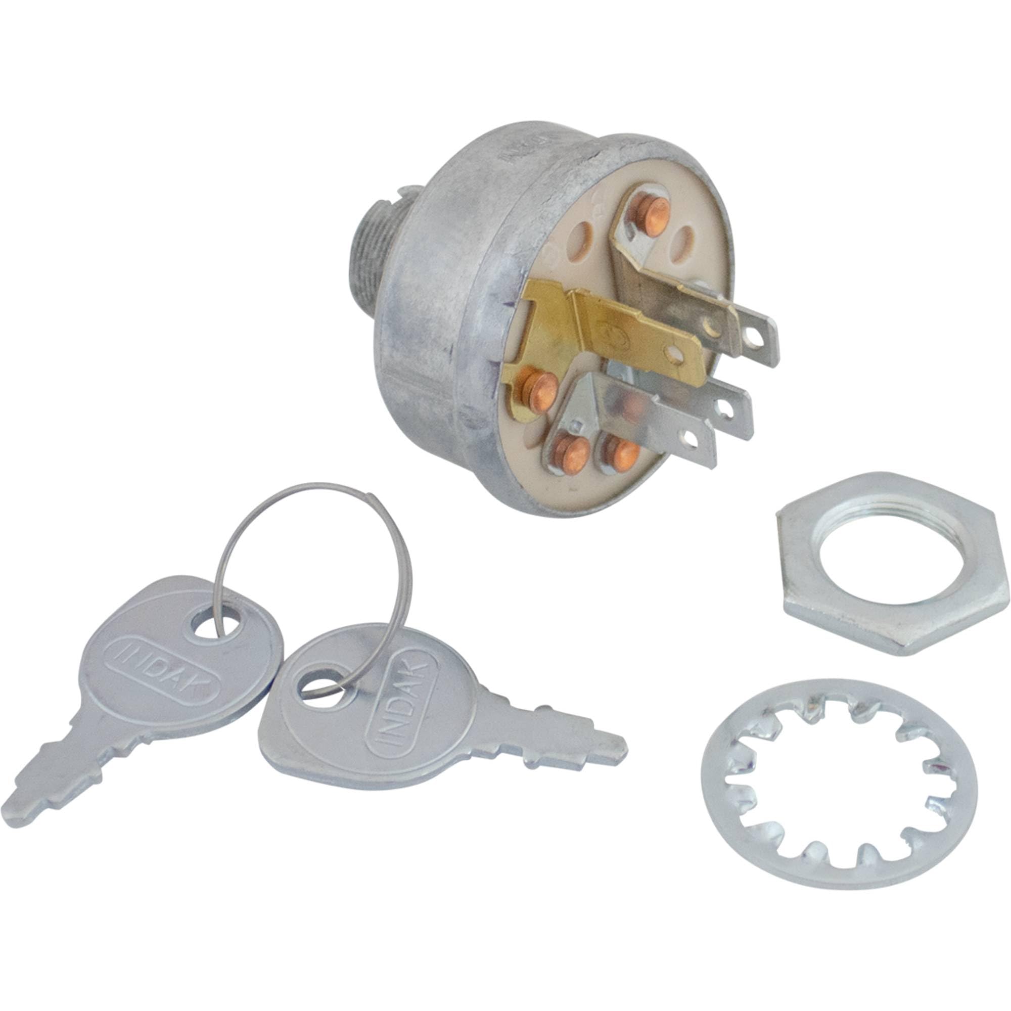 Stens New Stens Ignition Switch 430-538 Compatible With/Replacement For Great Dane 48', 52', 61' Super Surfer Frame, 52', 61' Chariot Sr. Rear Deck, John Deere Jd321 Commercial Walk Behinds,111 Series