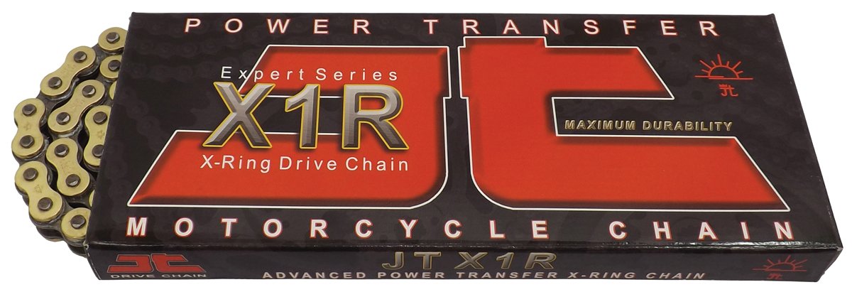 Jt Chain Jtc520X1Rgb118Dl (520 Series) Gold 118 Link Heavy Duty X-Ring Chain With Connecting Link