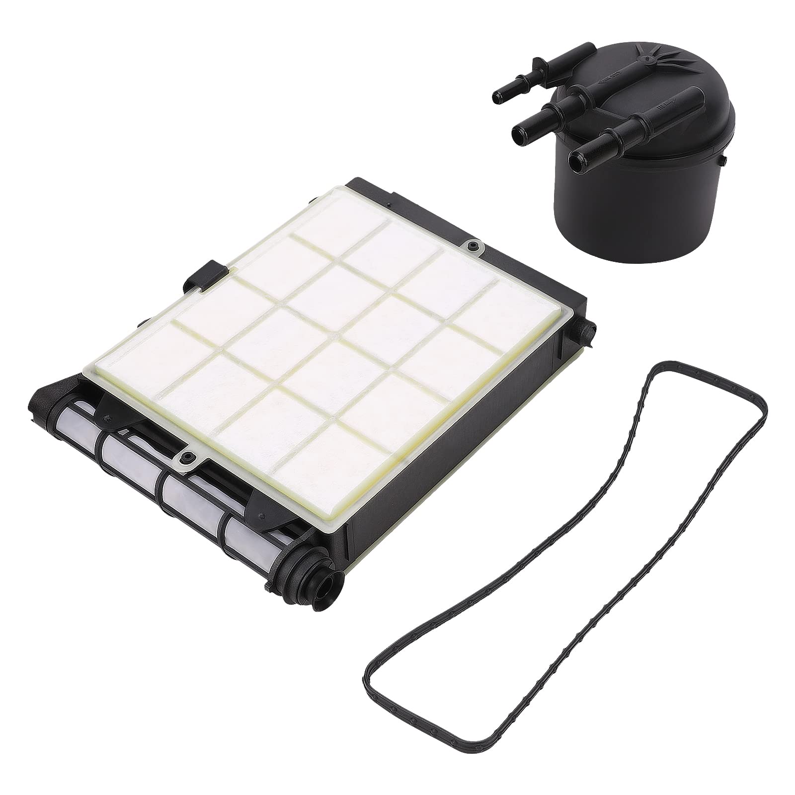 6.7 Powerstroke Fuel Filter Element - Compatible With 2017 2018 2019 2020 2021 2022 6.7L Ford F-250 Super Dury, F-350 Super Duty - Replace # Fd-4624 Fd-4625 Hc3Z-9N184-B Hc3Z-9N184-C