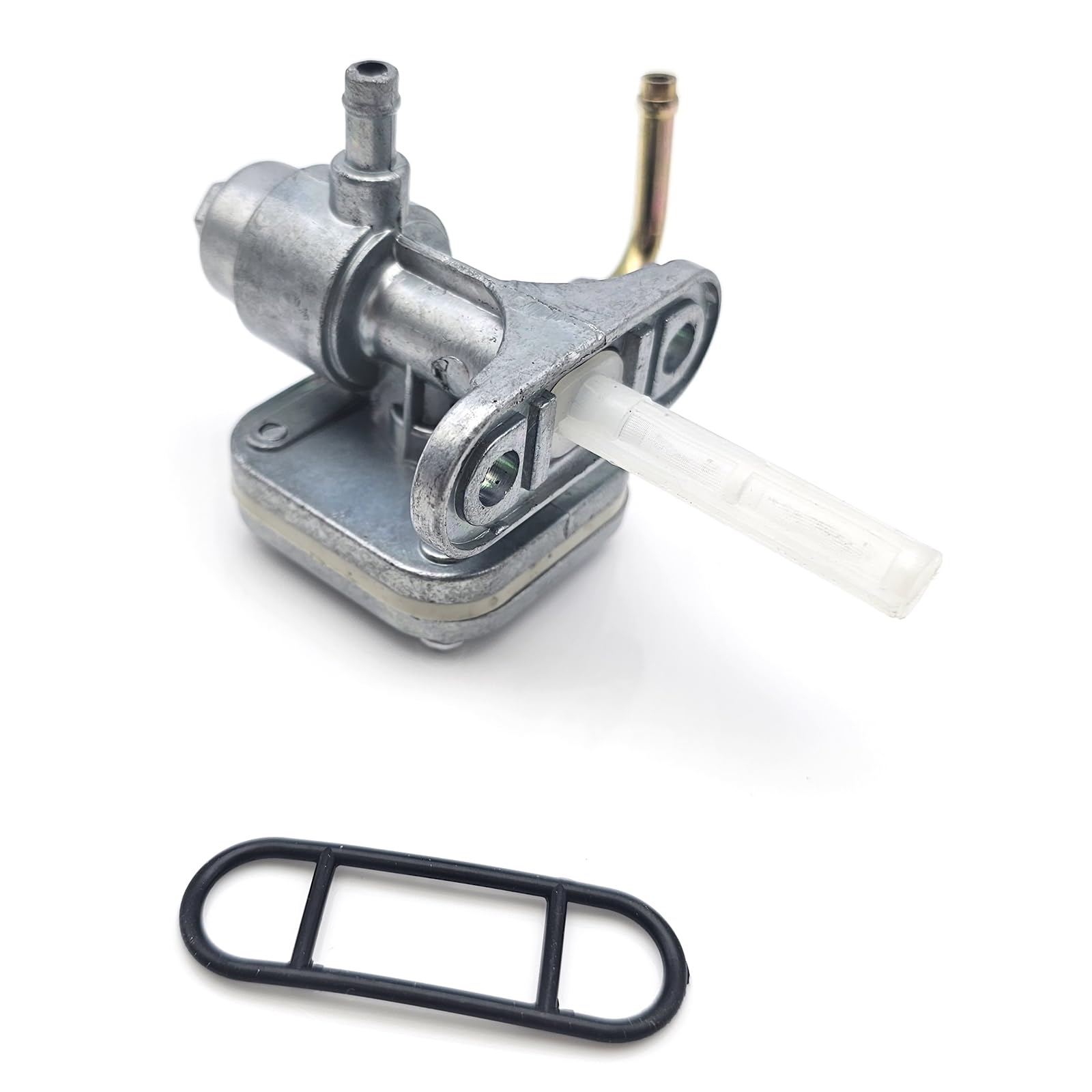 Hconcet New Fuel Petcock Valve Gas Assembly 4Cw-F4500-10-00 Compatible With Yamaha Zuma 50 Yw50 Scooter 2003 2004 2005 2006 2007 2008 2009 2010 2011