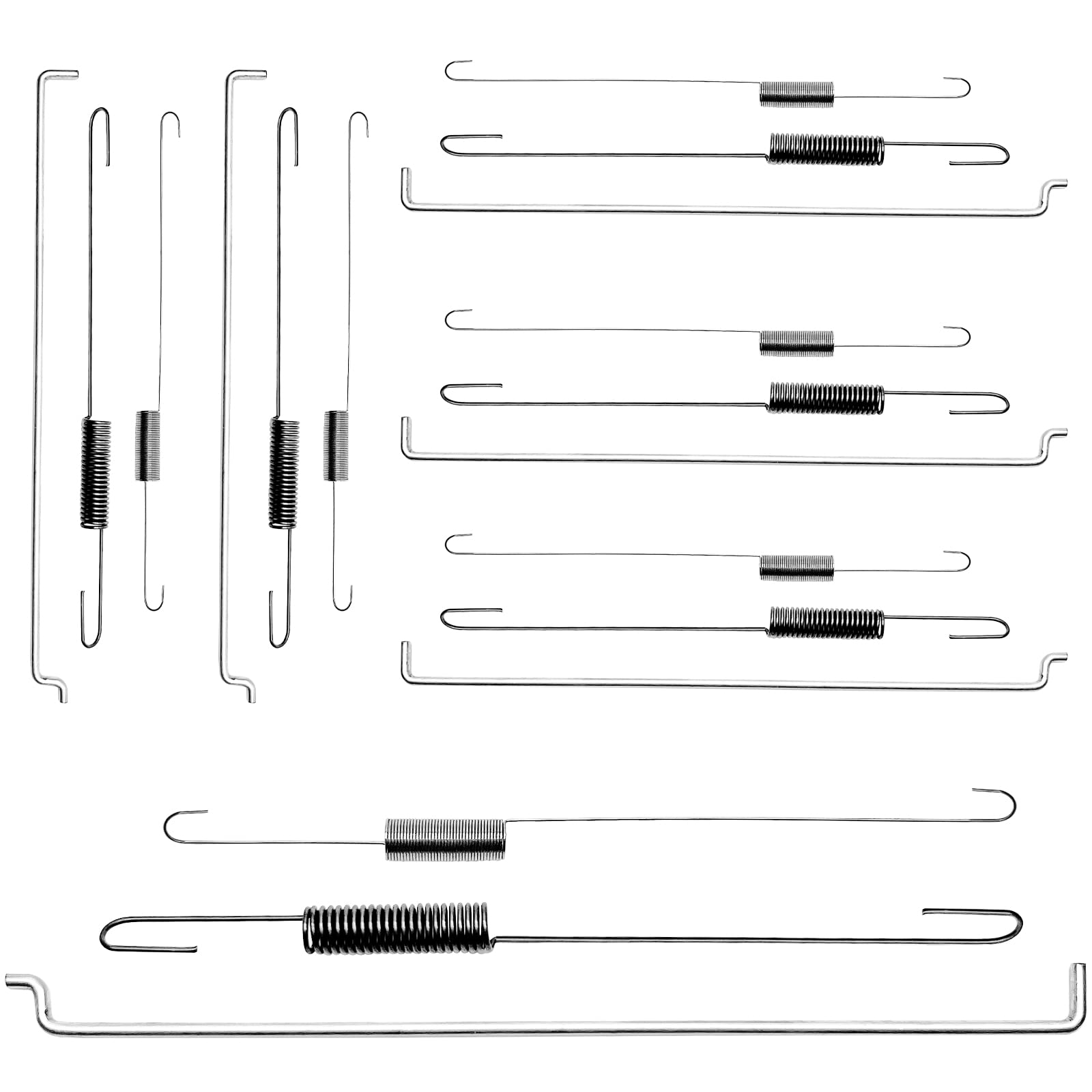 Sofo Carburetor Throttle Return Spring - Throttle Spring Return Kit (18 Pcs) For Gx160 Gx200 Predator 212Cc 196Cc A5 Spring Kit Speed Go Cart Throttle Spring Ct200U Bt200X 170F 168F Govner Governor