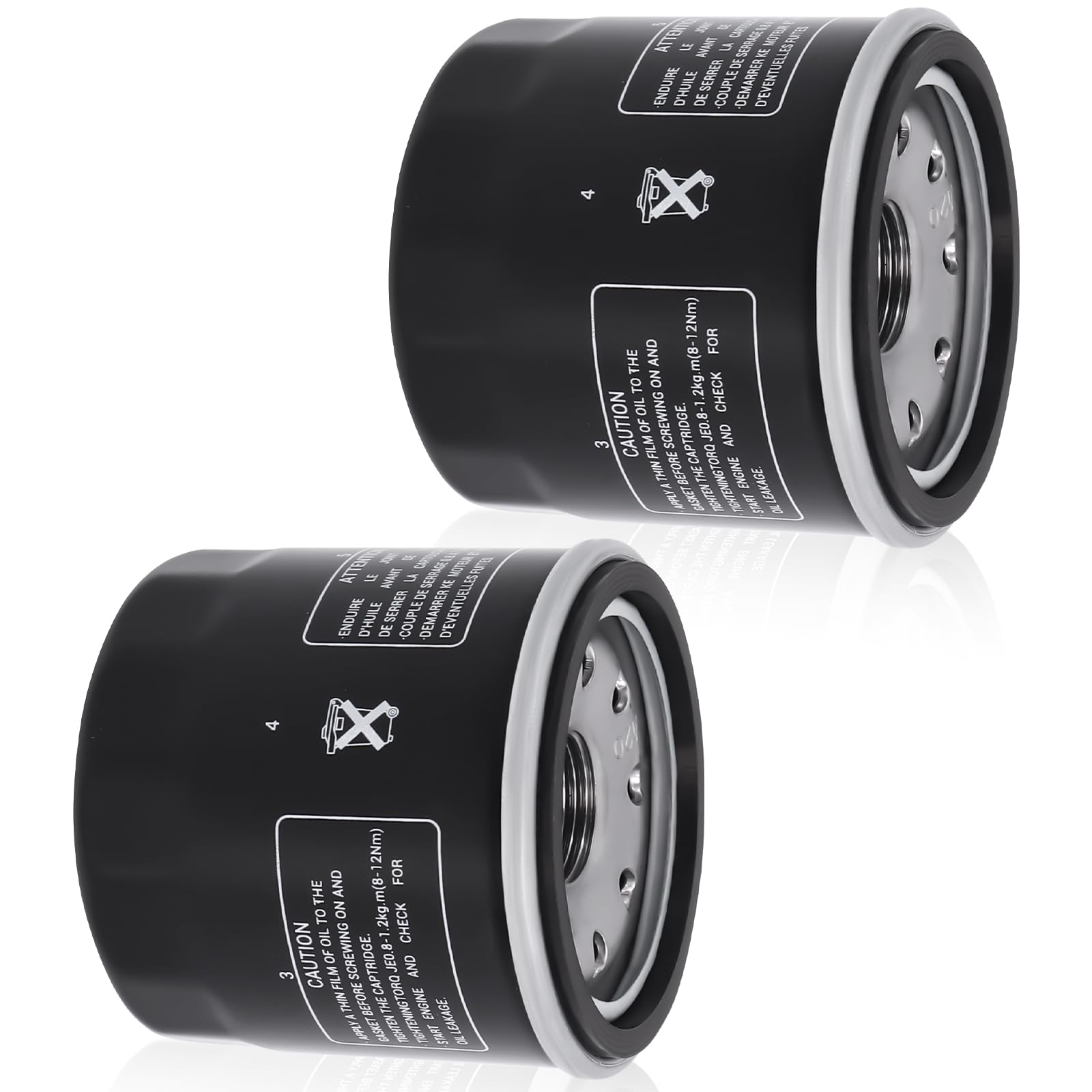 2520799 Oil Filter 3084963 Compatible With Polaris Sportsman 500 450 400 Ranger 400 500 Scrambler 500 Trail Boss 330 Trailblazer 330 Magnum 325 330 425 500 Xplorer 400 500 Xpedition 325 425 (2 Pcs)