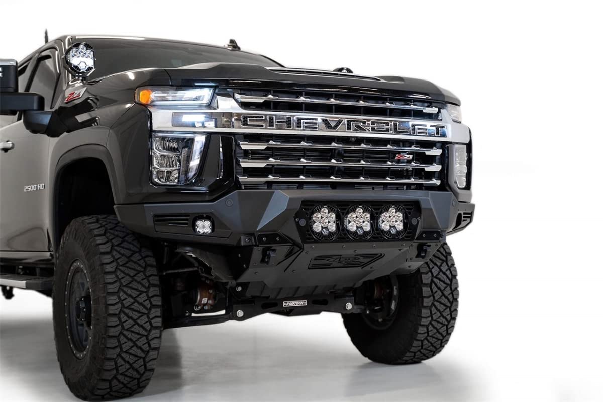 Addictive Desert Designs F270014100103 Front Replacement Bumper Fits Chevrolet Silverado 3500 Hd