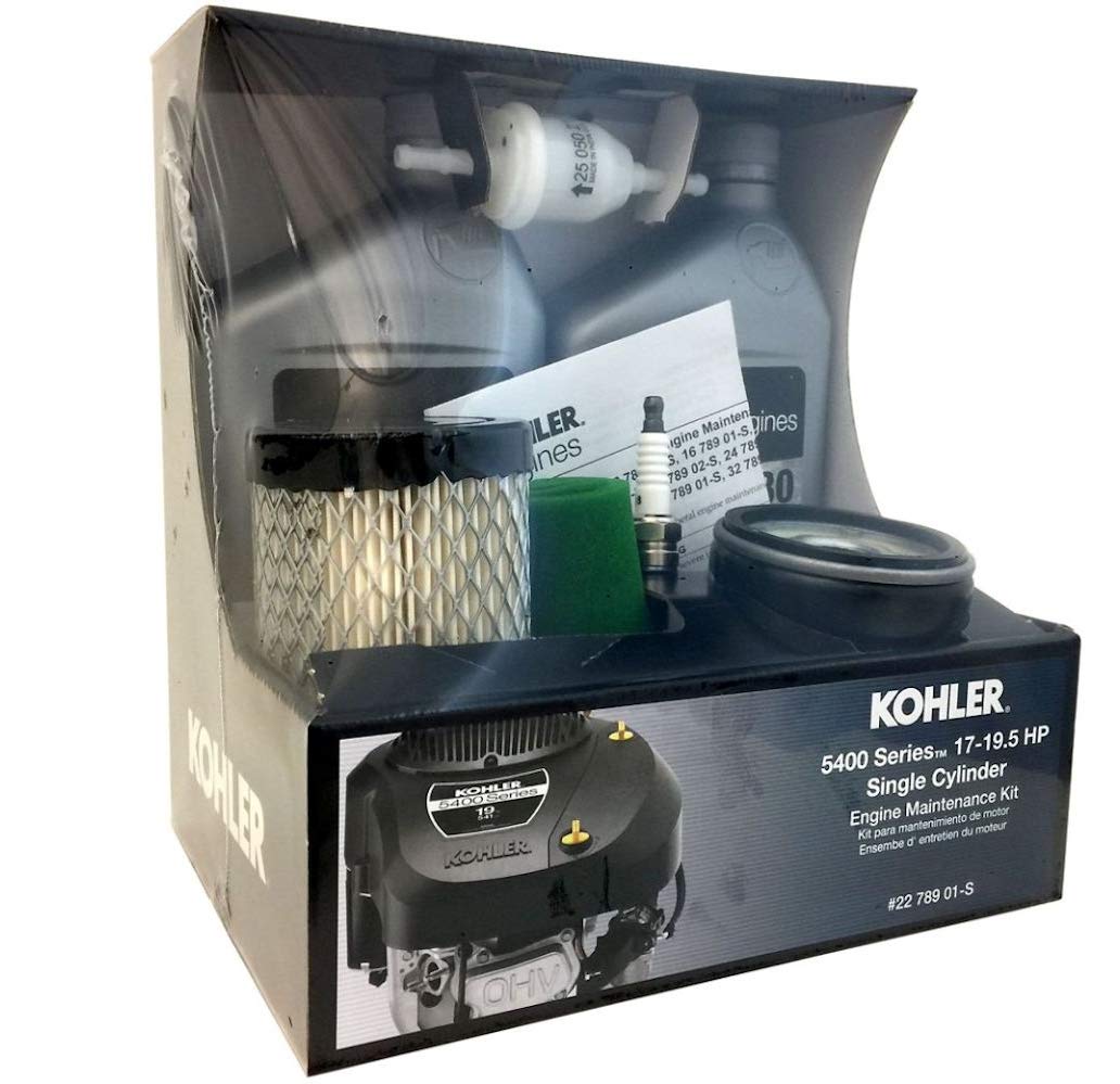 Kohler 22 789 01-S 5400 Series Maintenance Kit 17-19.5Hp Fits Ks530, Ks540, Ks590,Ks595