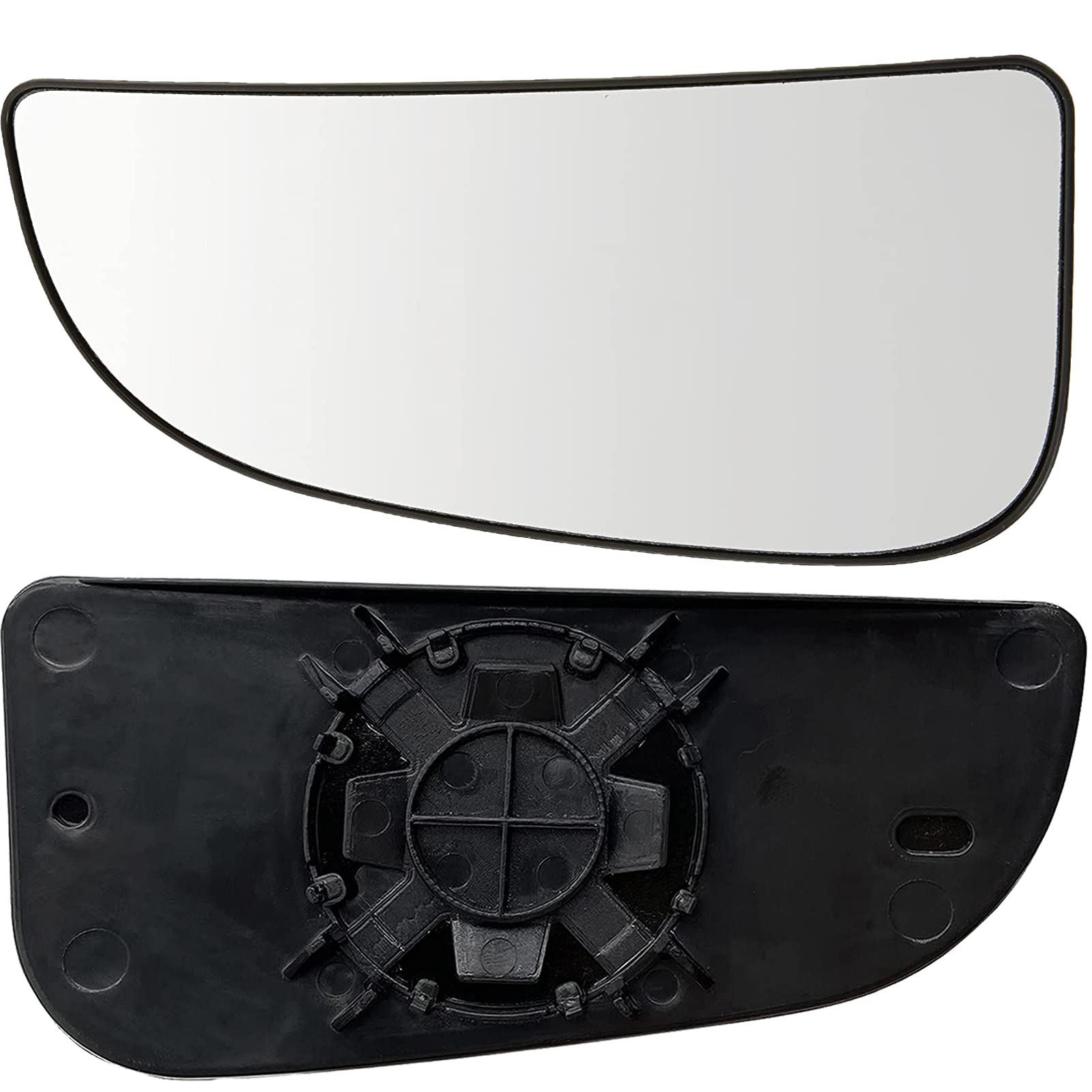 68067731Aa Ram Driver Side Lower Mirror Glass Compatible With 2009-2020 Dodge Ram 1500 2500 3500 4500 5500 Towing Mirror Ram Left Pass Convex Lower Mirror Glass With Rear Mounting Bracket