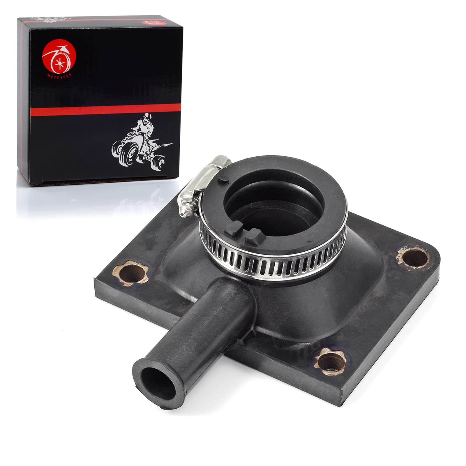 Carburetor Intake Manifold Boot Compatible With Yamaha G1 Gas Golf Cart 1983 1984 1985 1986 1987 1988 J24-13586-00-00