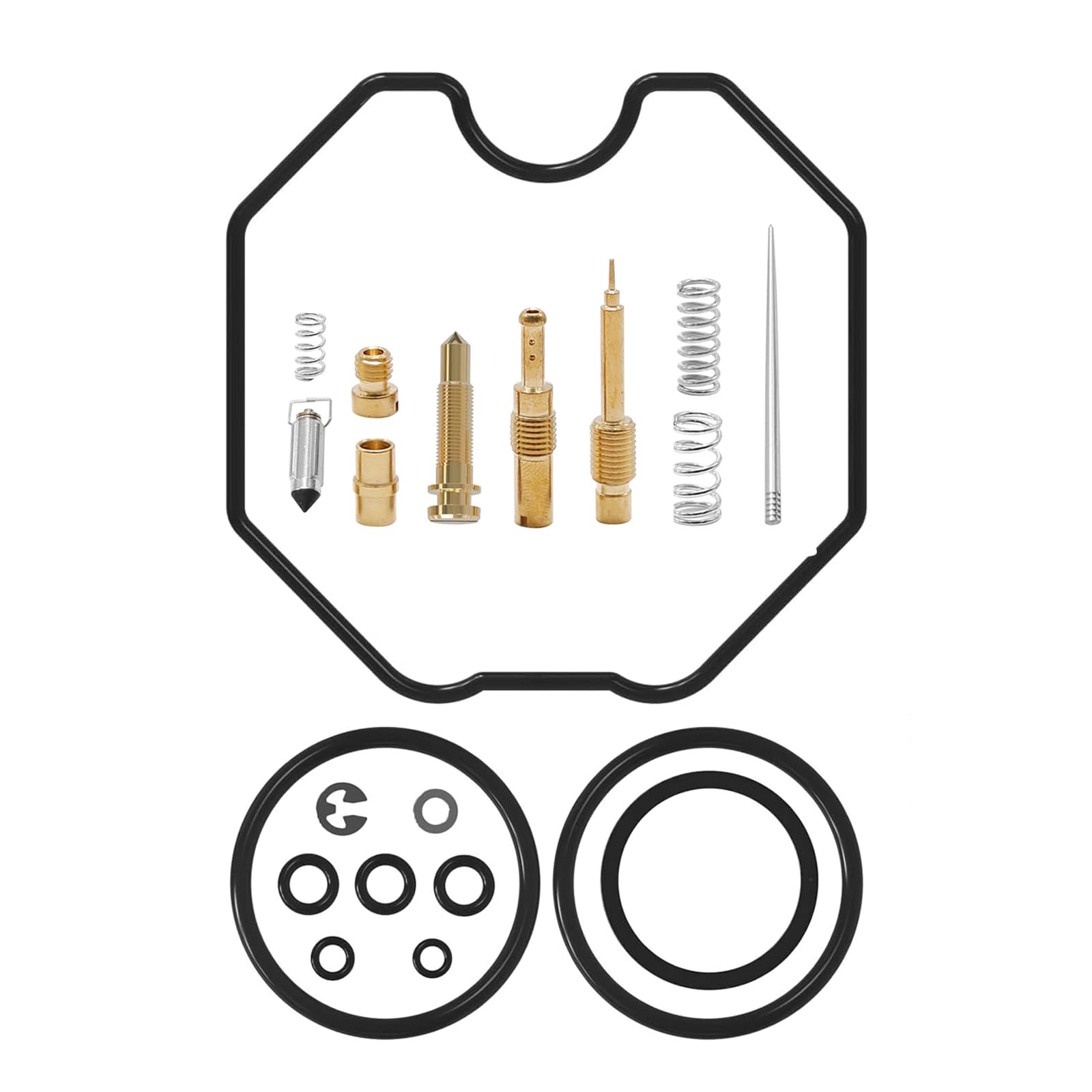 Syowada Carburetor Rebuild Kit Replacement For Honda Recon Trx250 1997-2005, Carb Repair Kit Replacement For Honda Recon Trx 250 Trx250Es Trx250Ex Trx250Te Trx250Tm