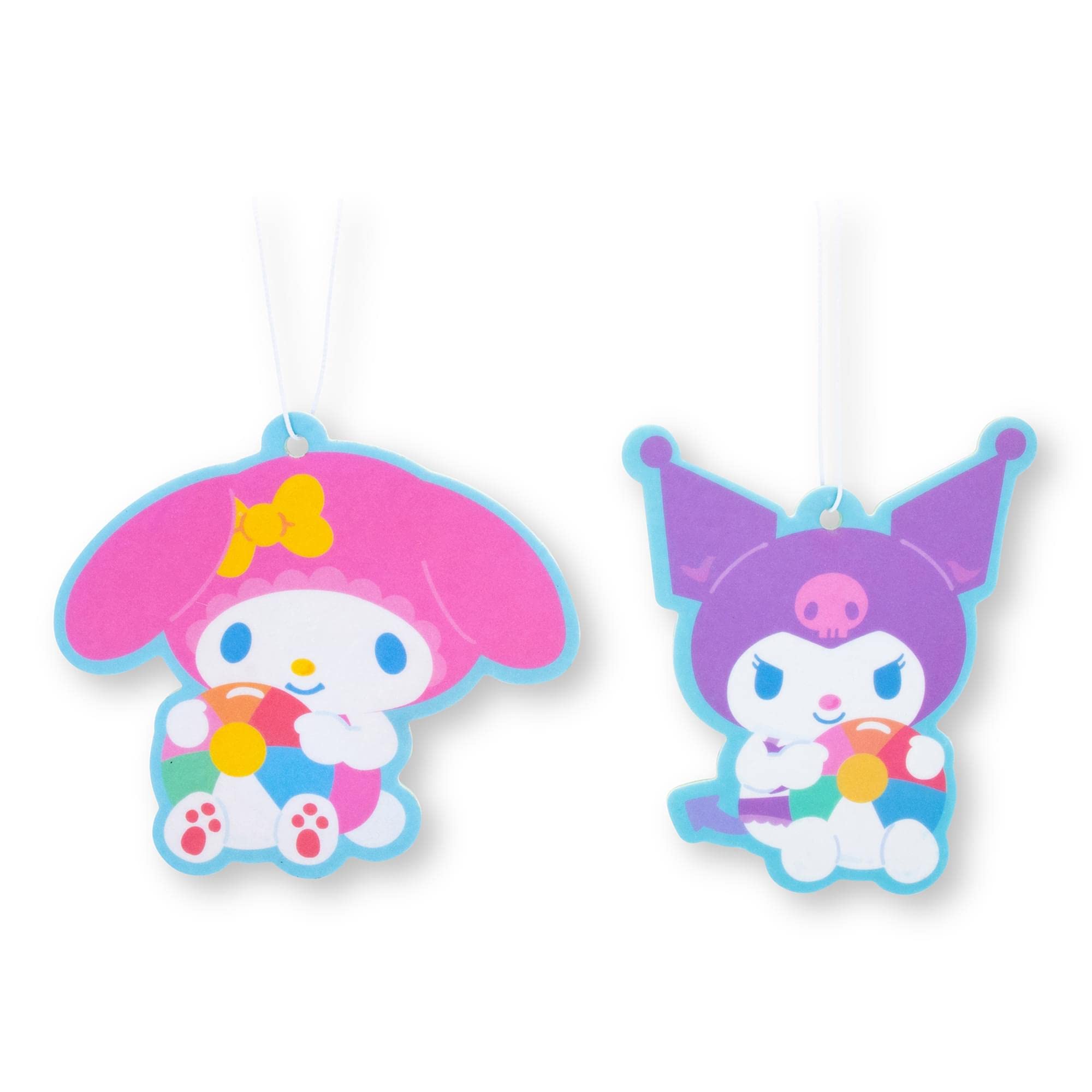 Surreal Entertainment Sanrio My Melody And Kuromi Blueberry-Scented Air Fresheners, Set Of 2 | Long-Lasting Fragrance, Odor Eliminator For Room, Car, Office