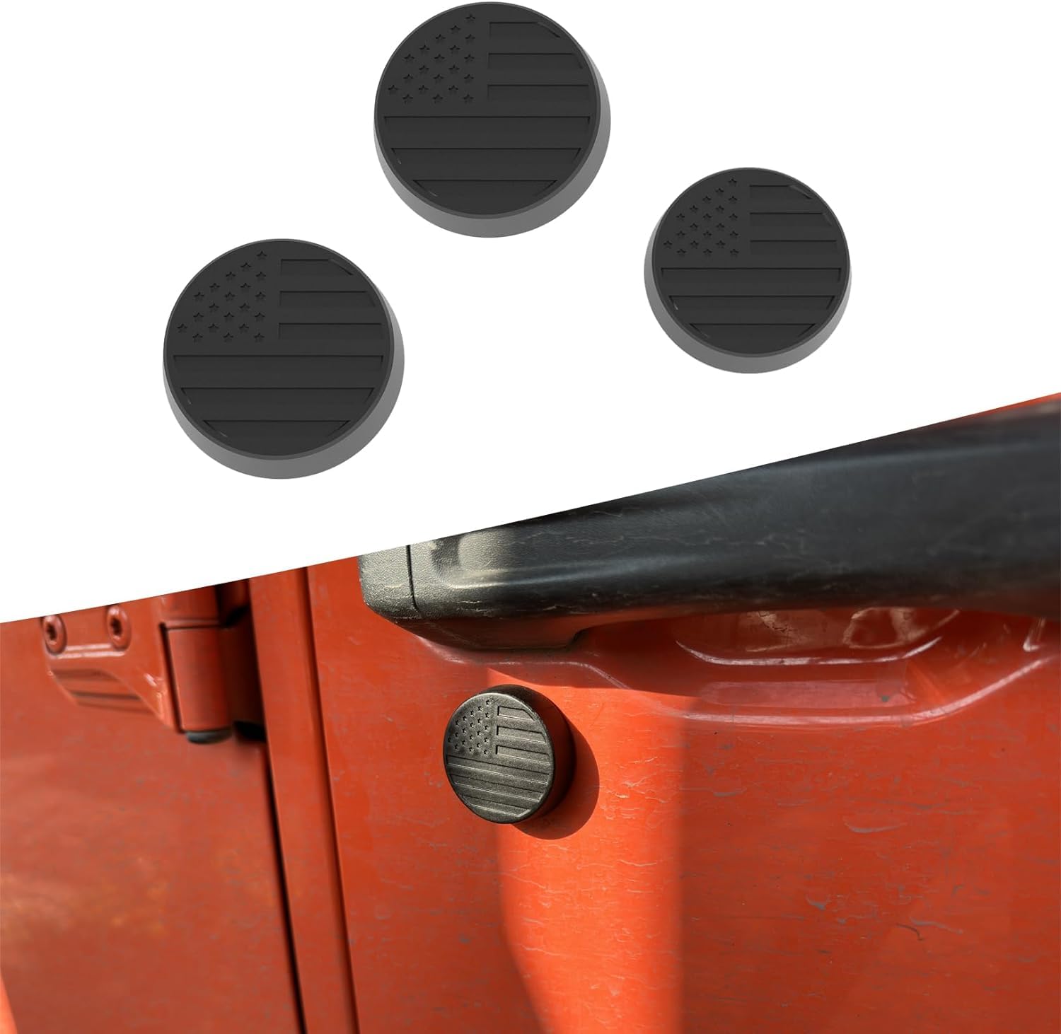 Timilge Keyhole Covers, Magnetic Door Lock Cover For 2018-2024 Wrangler Jl And Gladiator Jt, Keyhole Protection Accessories