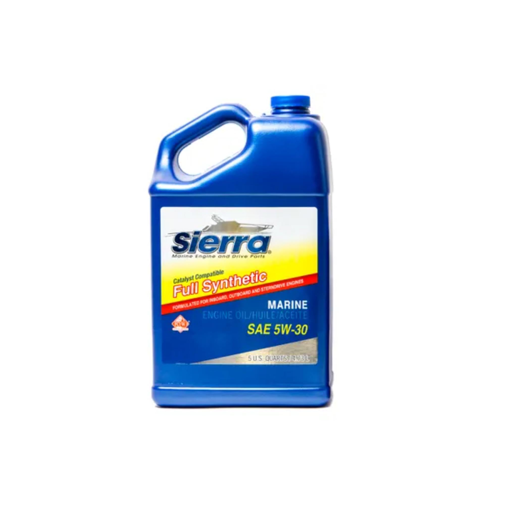 Sierra, 5W-30 Fc-W Full Synthetic Catalyst Oil (5 Quart), 18-9558-4