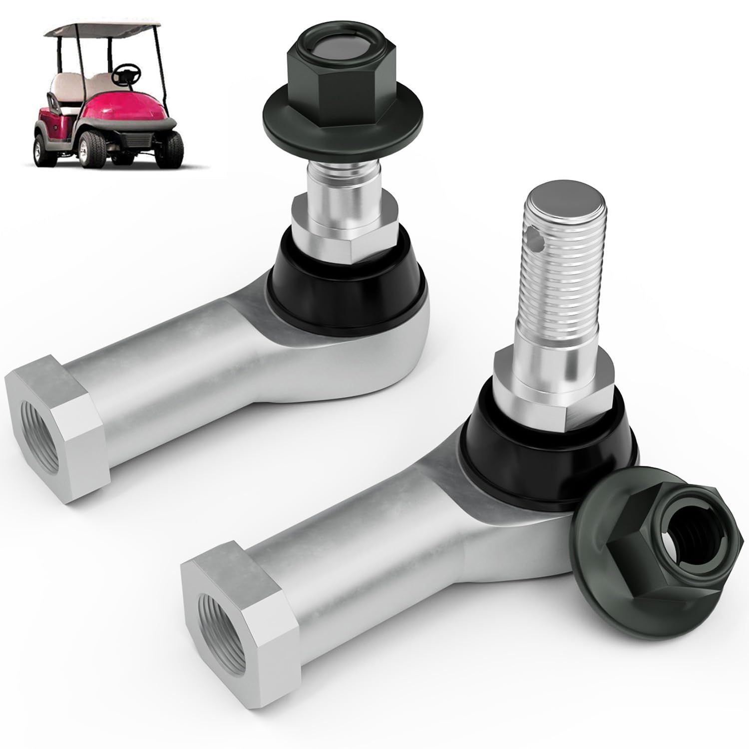 Drive-Up Club Car Tie Rod Ends, Club Car Precedent Tie Rod End For Club Car Precedent 2004-Up And Club Car Tempo 2018-Up Gas Or Electric Models, Oem102022601 102288301