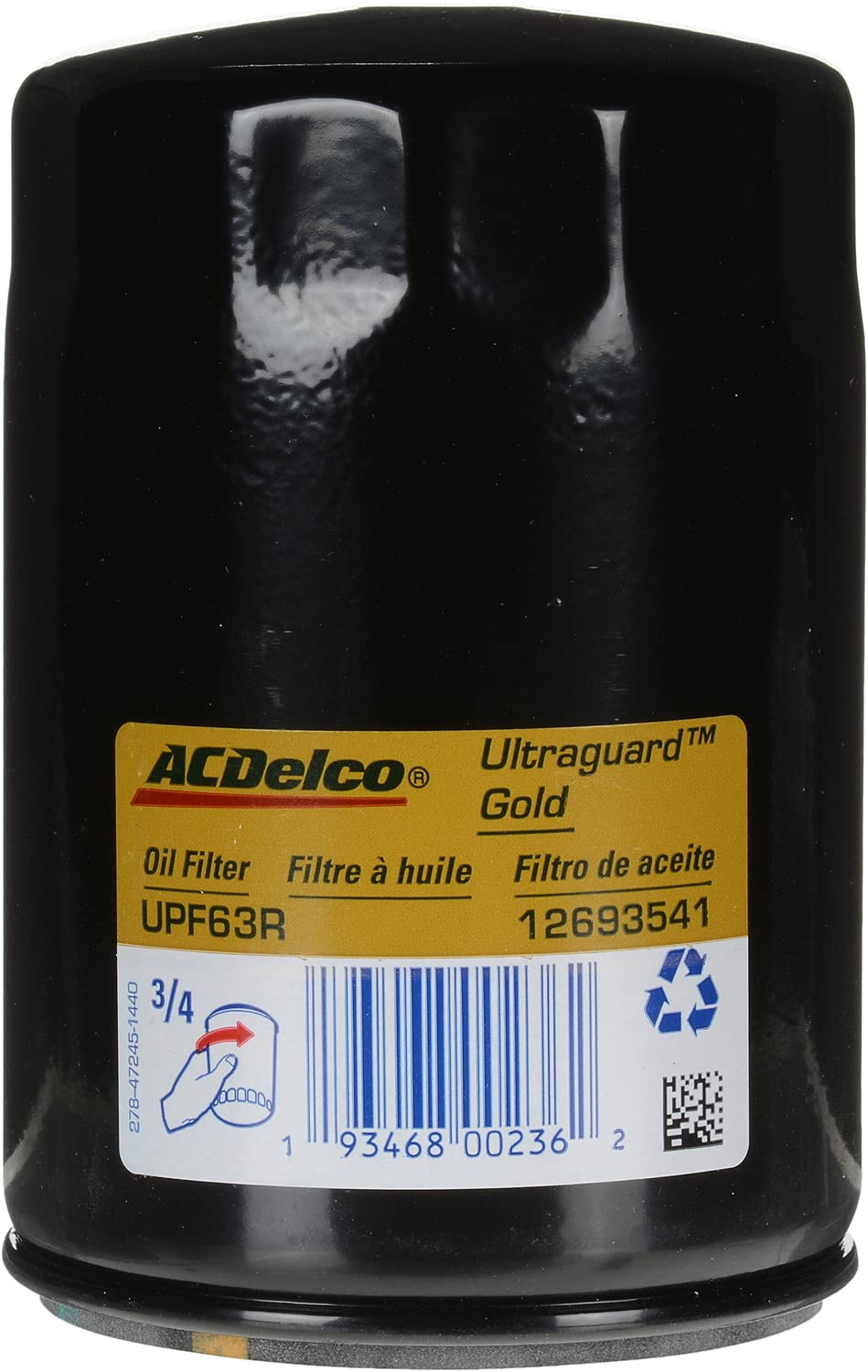Acdelco Gm Original Equipment Upf63R Engine Oil Filter