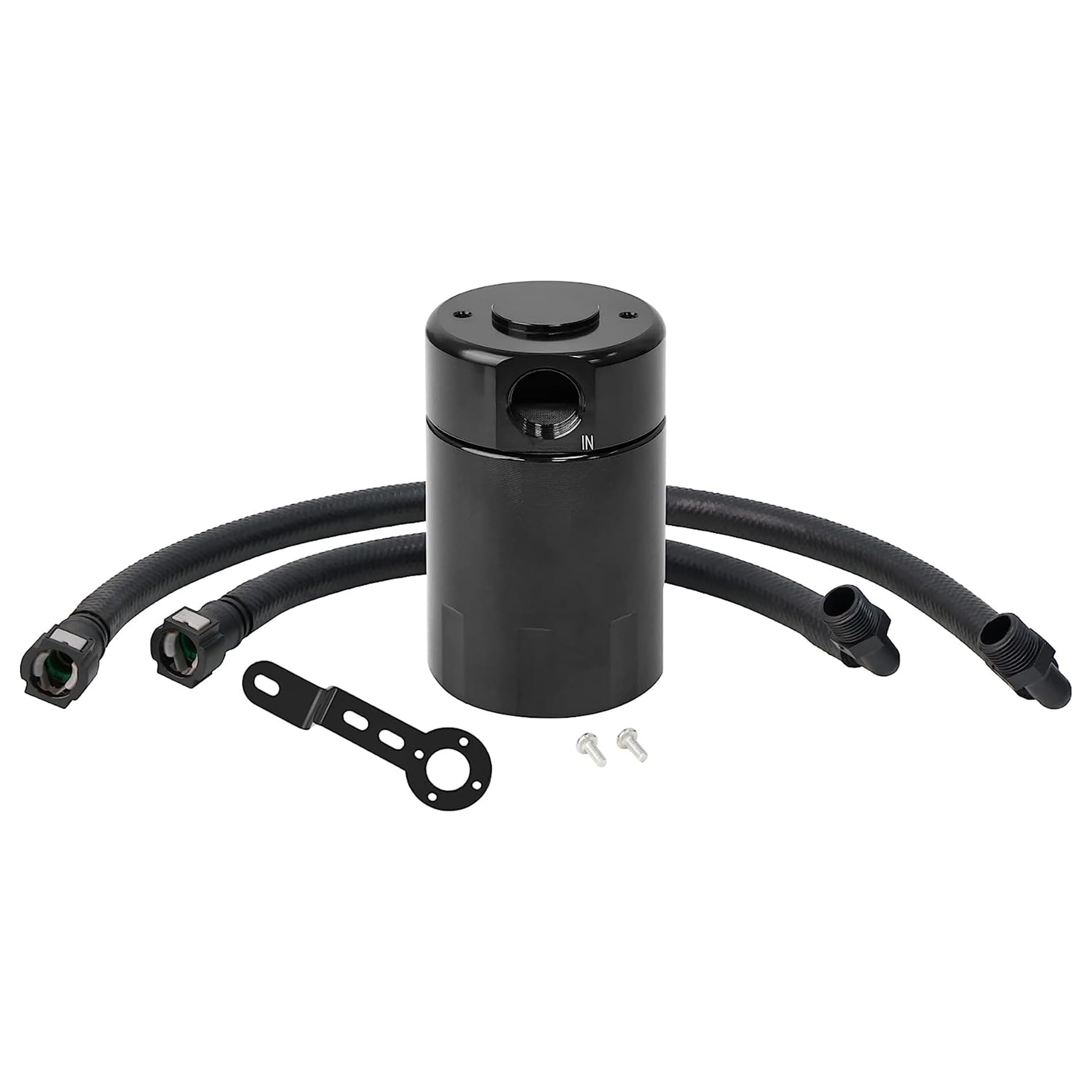Evil Energy Air Oil Separator,Oil Catch Can Compatible With 2014-2018 Chevy Silverado 1500/Gmc Sierra 1500 2015-2020 Chevy Tahoe/Suburban/Gmc Yukon 3Oz