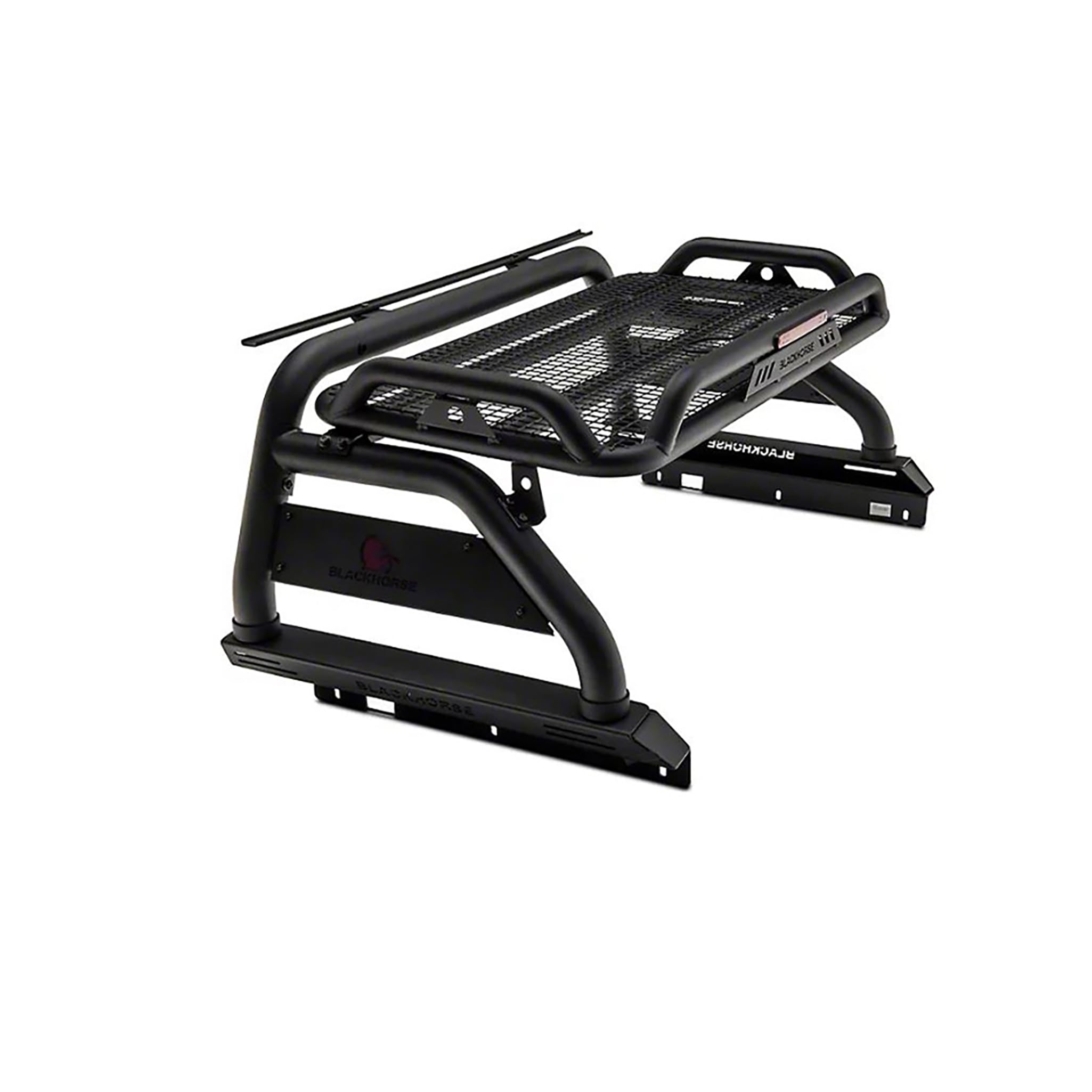 Black Horse Off Road Atlas Roll Bar Black Compatible With 2005-2021 Nissan Frontier-Atrb7Bk