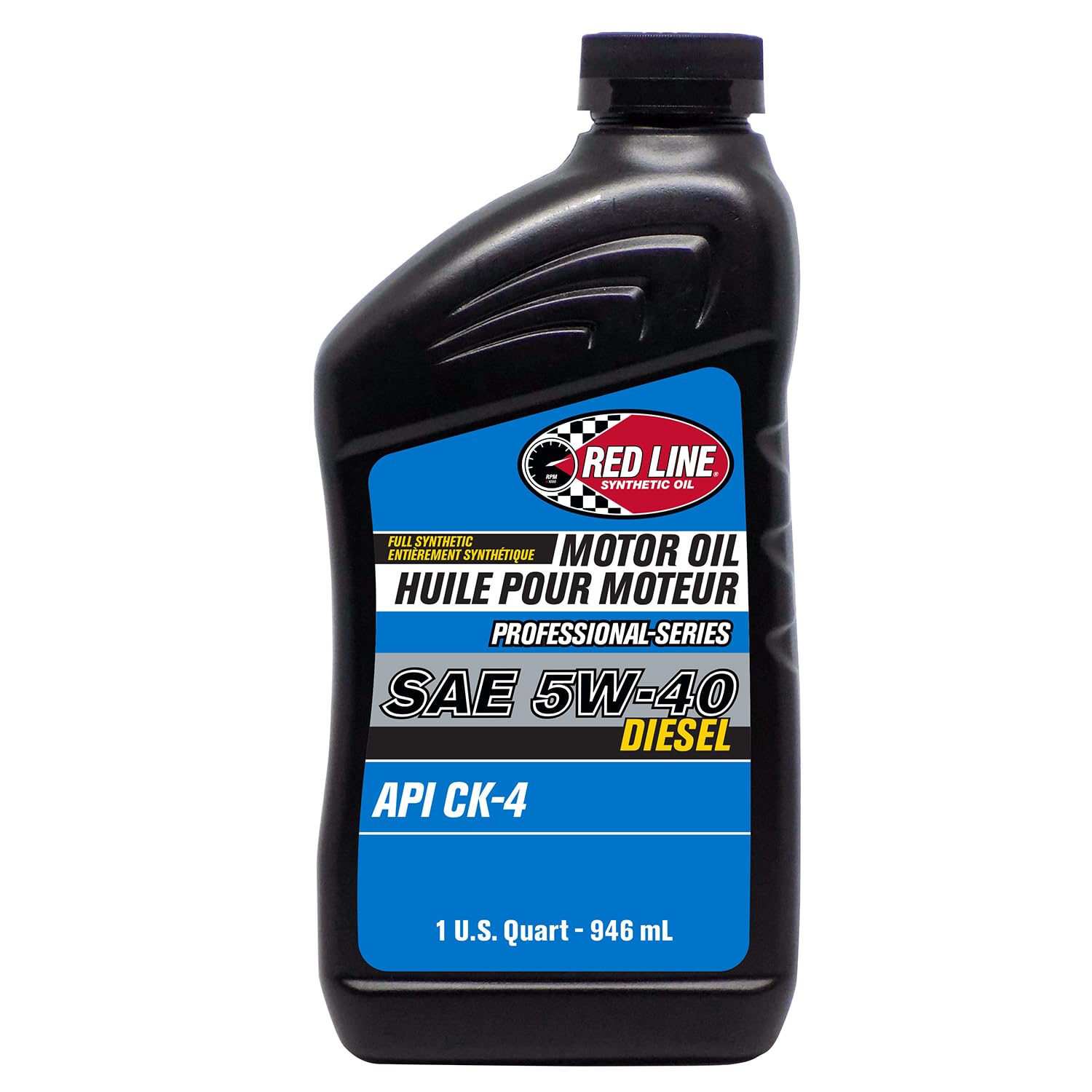 Red Line 12714 Professional Series 5W40 Diesel Motor Oil - 1 Quart