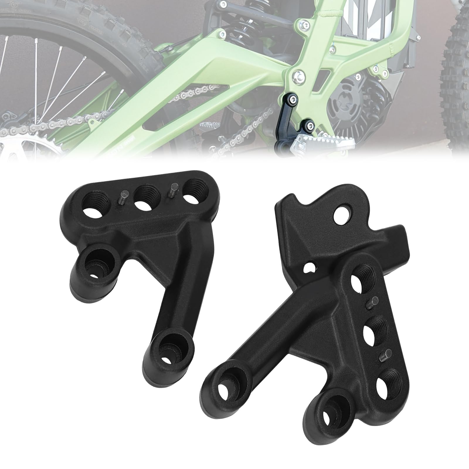 Jfg Racing Surron Foot Pegs Bracket Footpegs Pedal Rest Bracket Brace Support Oem For Sur Ron Light Bee S/X Electric Dirt Bike