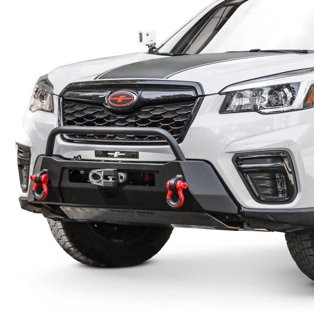 Body Armor 4X4 Su-19340 Hiline Front Winch Bumper Fits Subaru Forester
