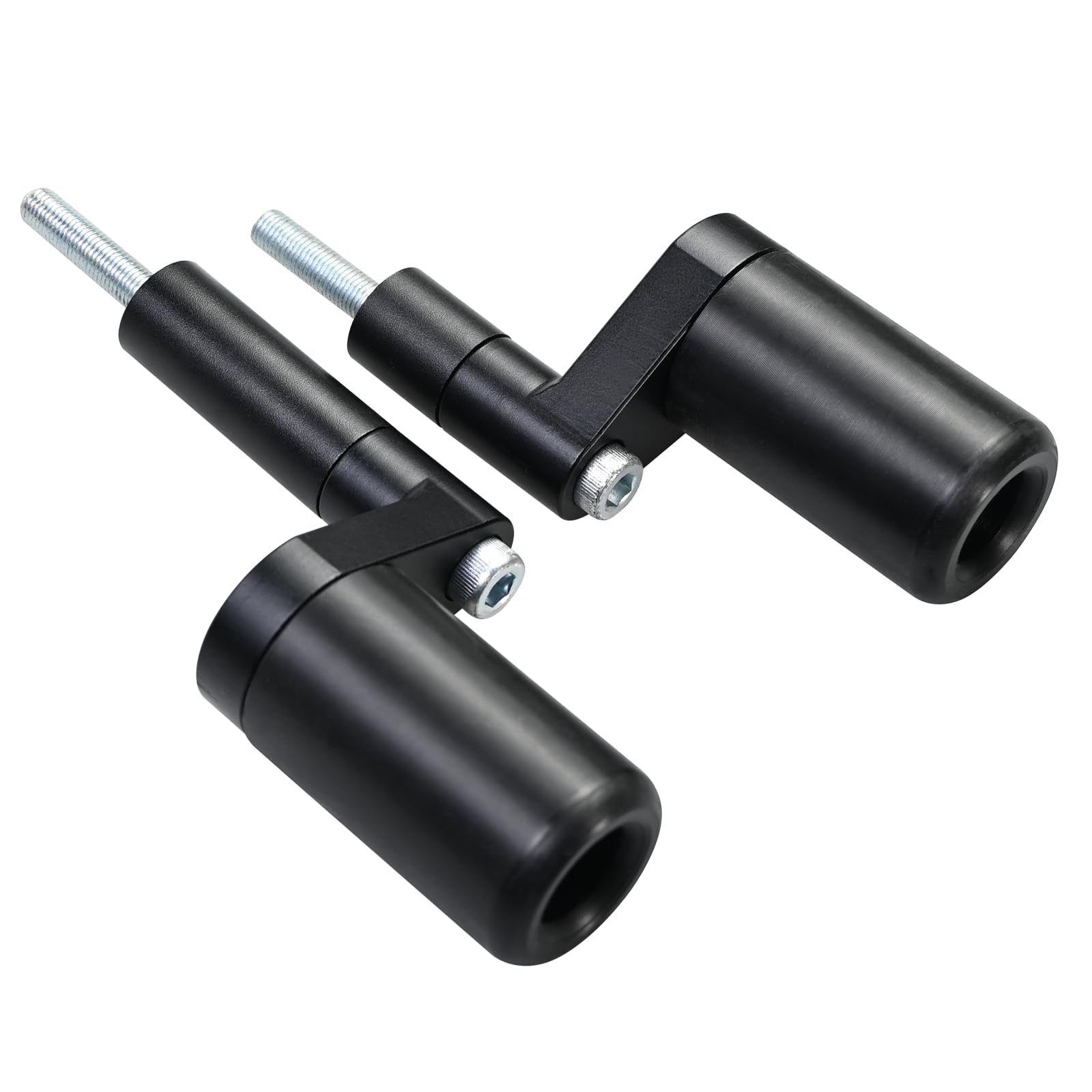 Vanshly No Cut Black Frame Sliders Fits Kawasaki Ninja 400 Z400 Z 400 2018 2019 2020 2021 2022 2023 Abs & Non Abs Models 750-4159