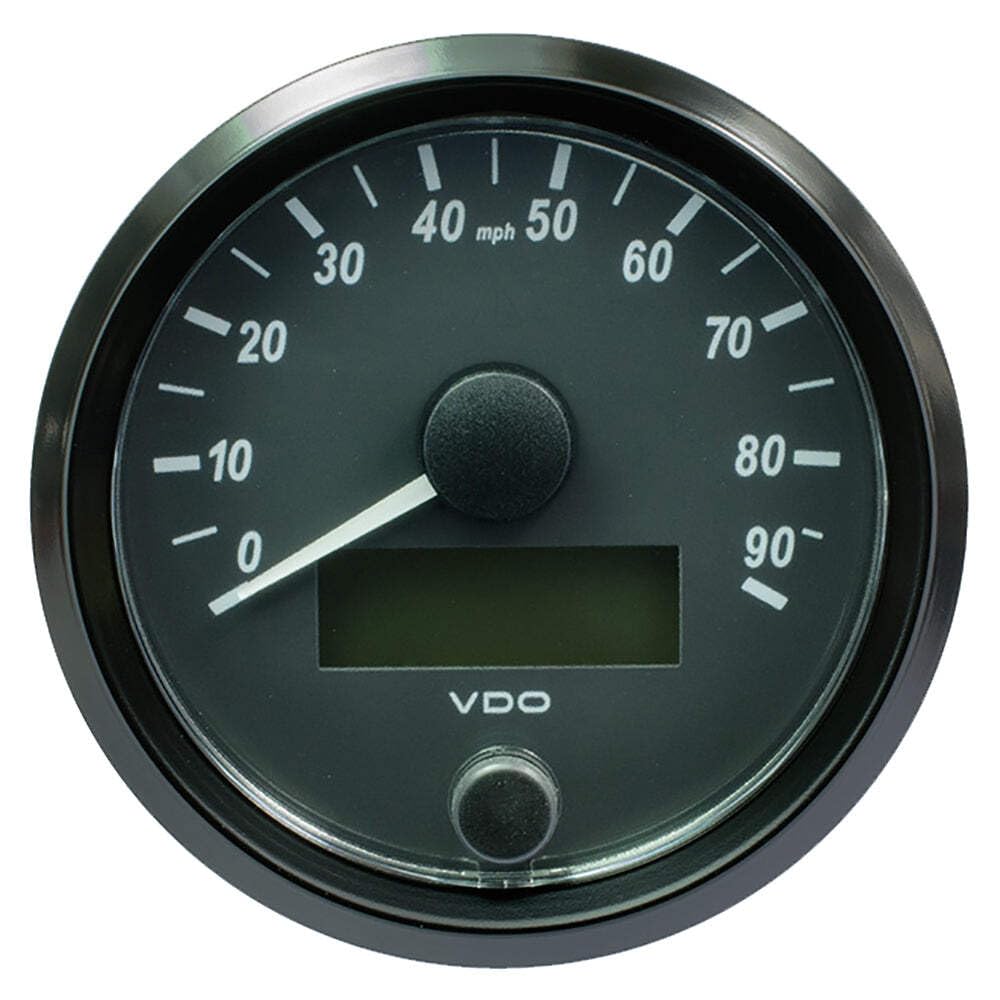 Vdo Singleviu 80Mm (3-1/8') Speedometer - 90Mph