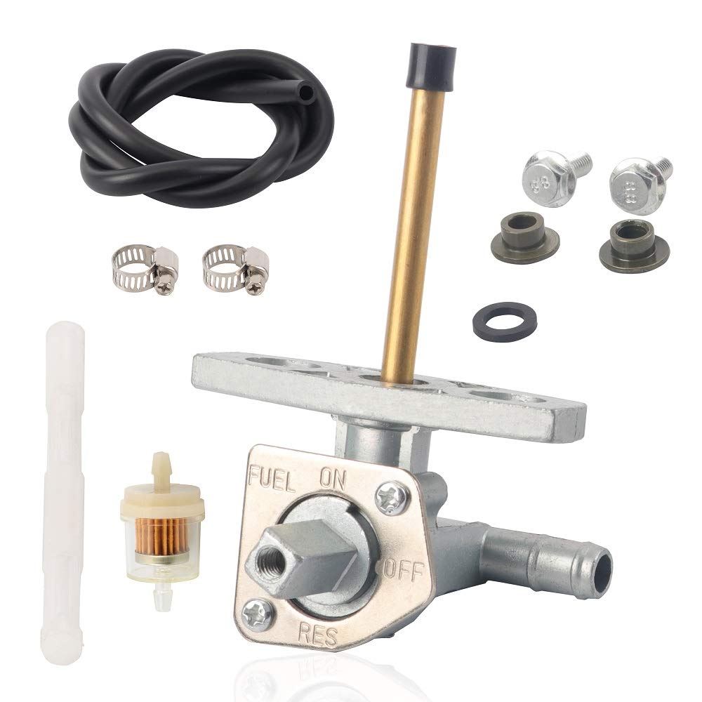 Fuel Vavle Petcock Shut Off Tank Switch Fits For Honda Trx 250Ex 350 400 420 Rancher Trx400 450 500 Foreman Recon 250 Rubicon 500 650 Oem# 16950-Hm8-003 Fuel Tank Petcock Valve Assembly
