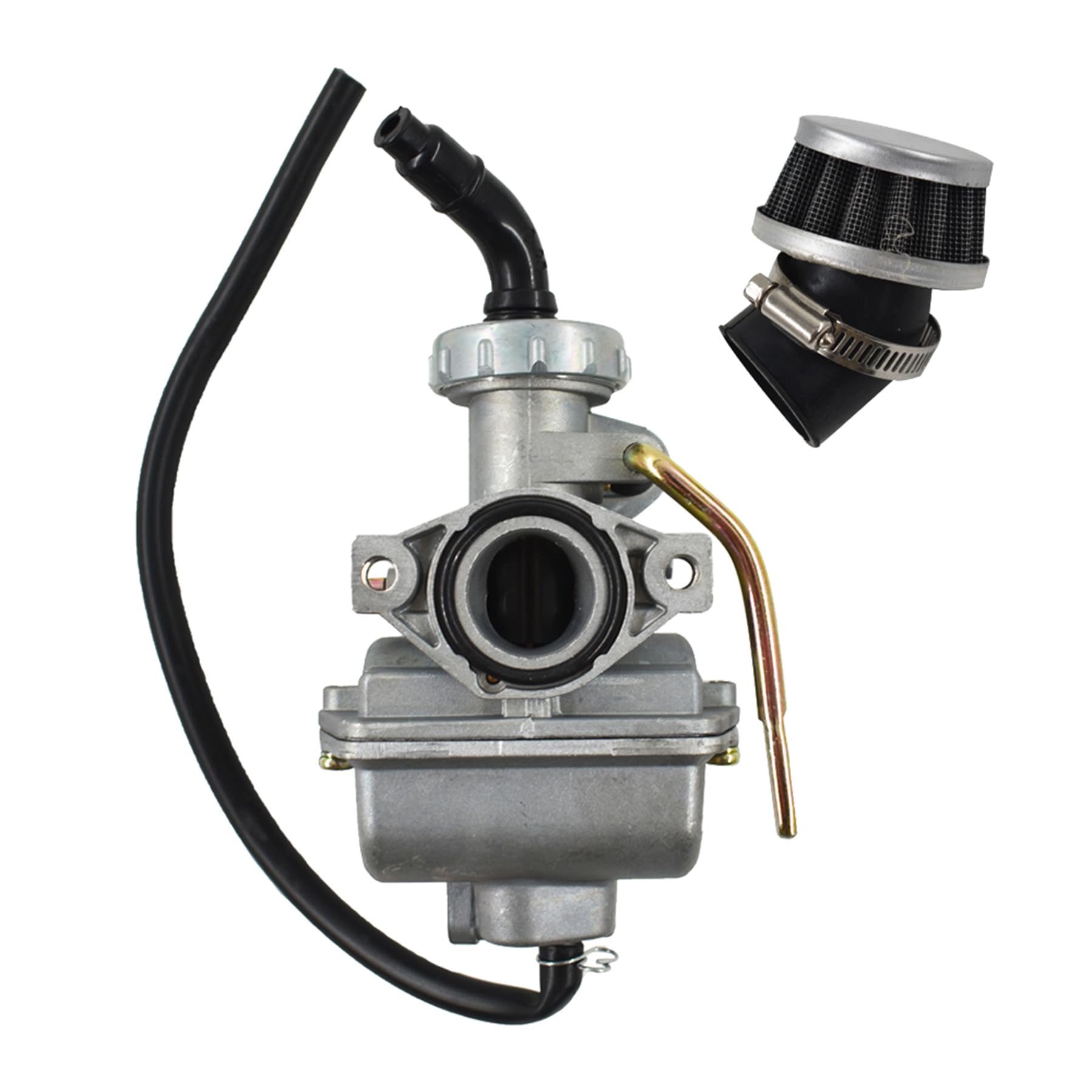 All-Carb Pz20 20Mm Carburetor With Air Filter Replacement For Honda Xr80 Xr80R Xr50 Crf50 1979-2003 C02285 Carb