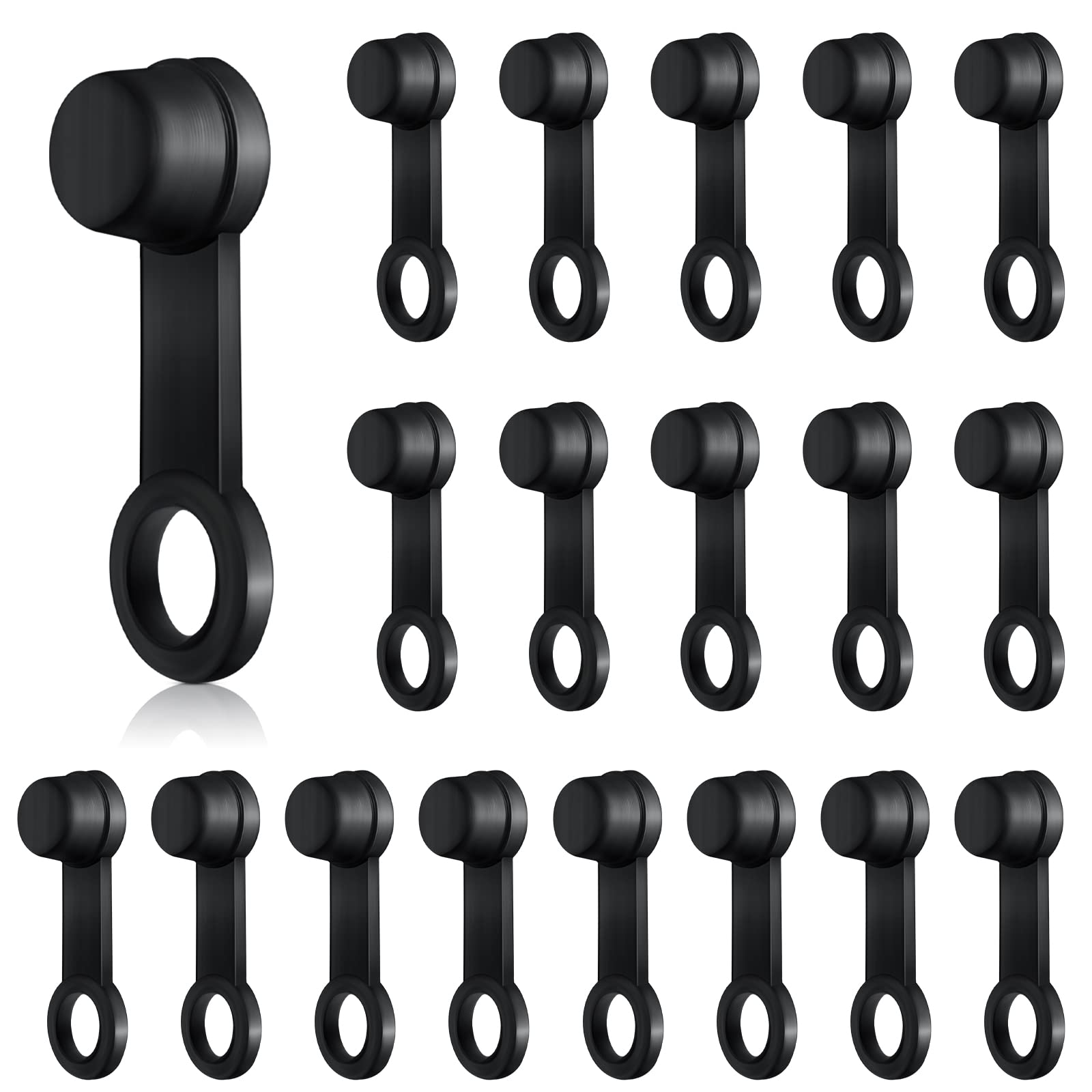 Frienda 24 Pack Brake Bleeder Cap Rubber Grease Fitting Black Brake Dust Cover Car Zerk Covers Small Automotive Bleeder Screw Caps For Auto Cars Bicycles And Motorcycles Accessories