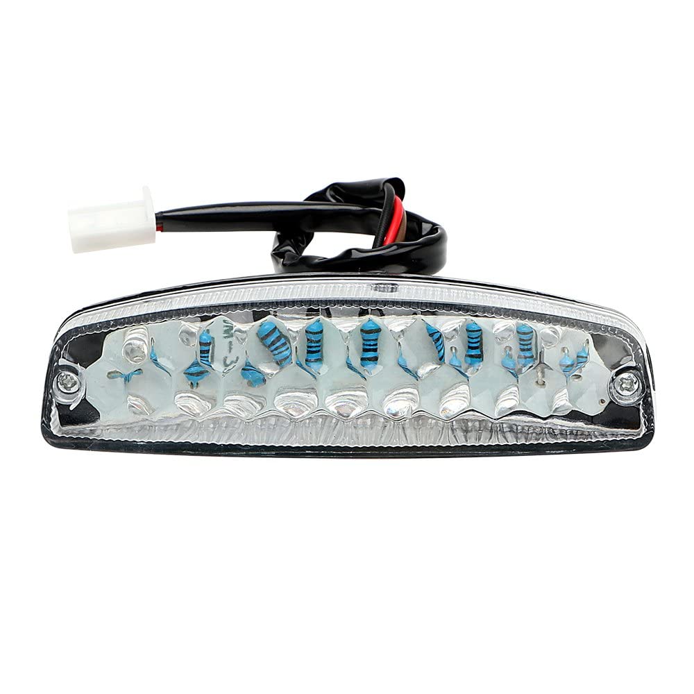 Heris Led Rear Tail Brake Lights For 50Cc 70 Cc 90Cc 110Cc 125Cc 150Cc Taotao Sunl Jcl Coolster Roketa Kazuma Chinese Atvs Quad Baja Jonway 4 Wheeler