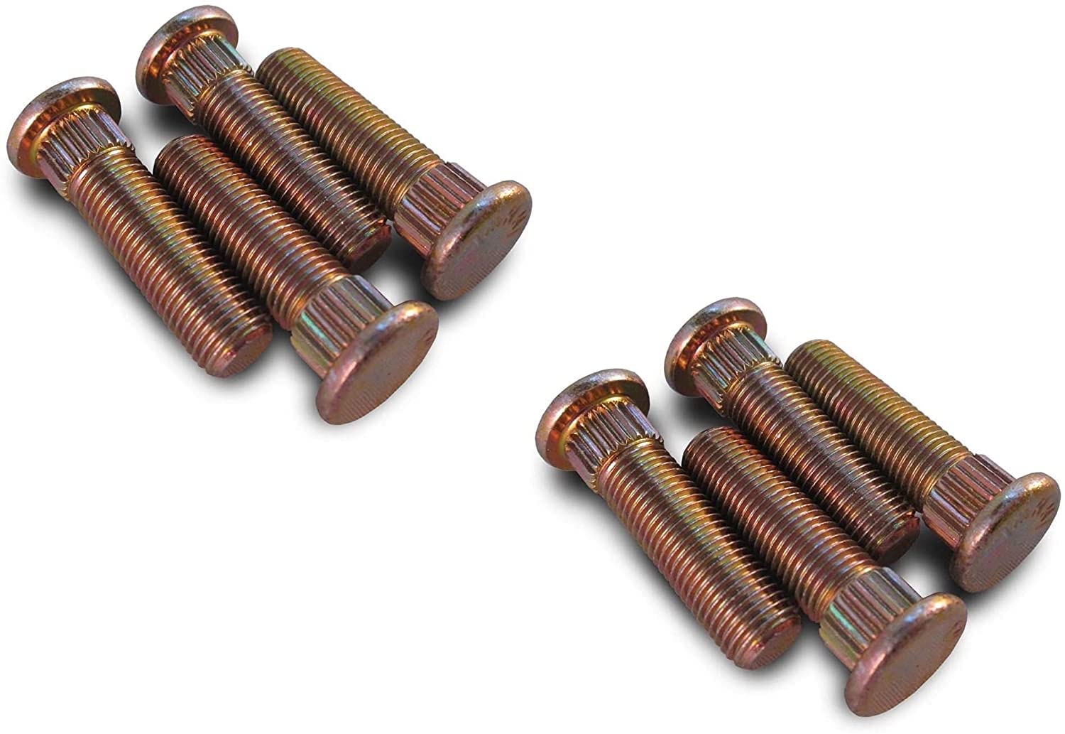 Muzzys (Set Of Eight) 7518378 Wheel Studs Fits: 2005-2023 Polaris Sportsman Scrambler Trail Boss Blazer Hawkeye Ranger Rzr Ace 330 400 450 499 500 570 700 800 900 48V Ev 3/8'-24 Thread X 1.5' Long