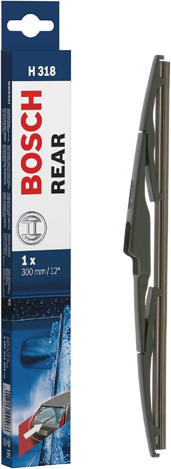 Bosch Automotive H318 Rear Wiper Blade; 12' - Single